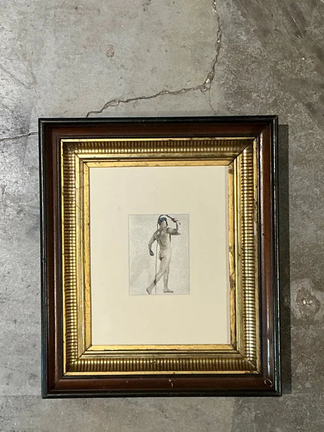 Vintage 50s Bob Mizner Nude Portrait — additional photo 4