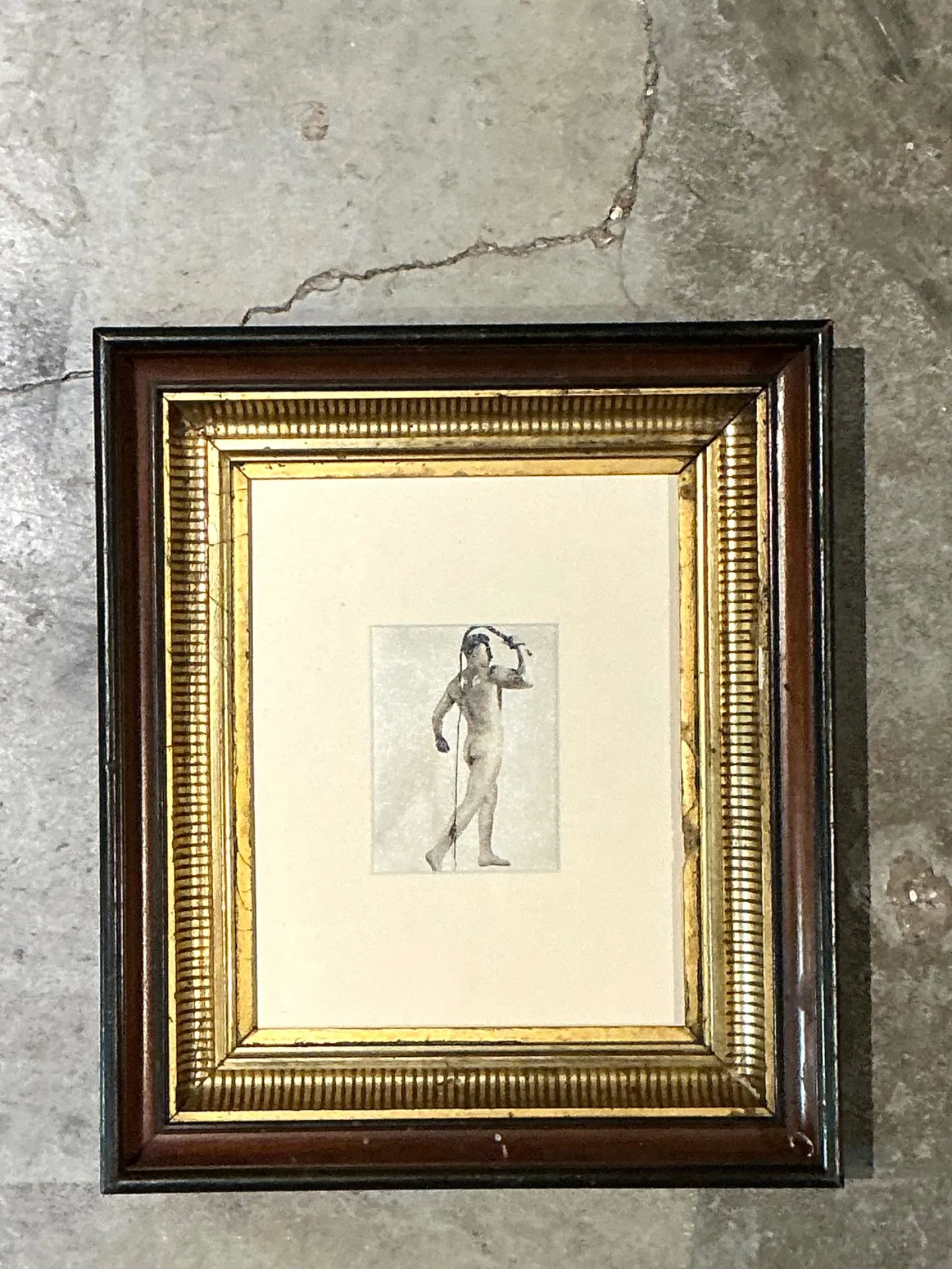 Vintage 50s Bob Mizner Nude Portrait — additional photo 3