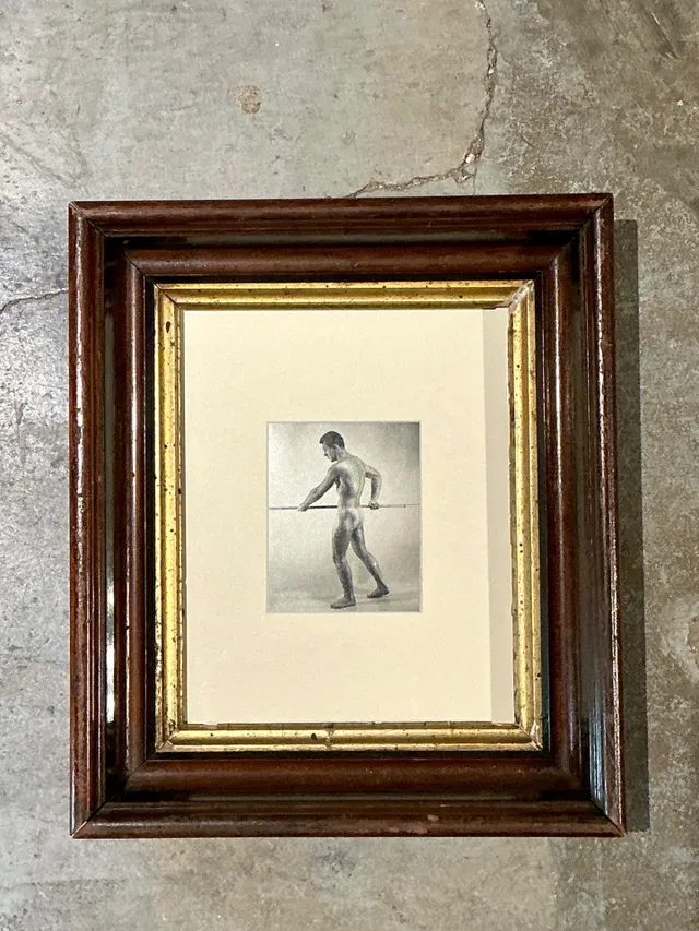 Vintage 50s Bob Mizner Original Male Portrait — additional photo 5
