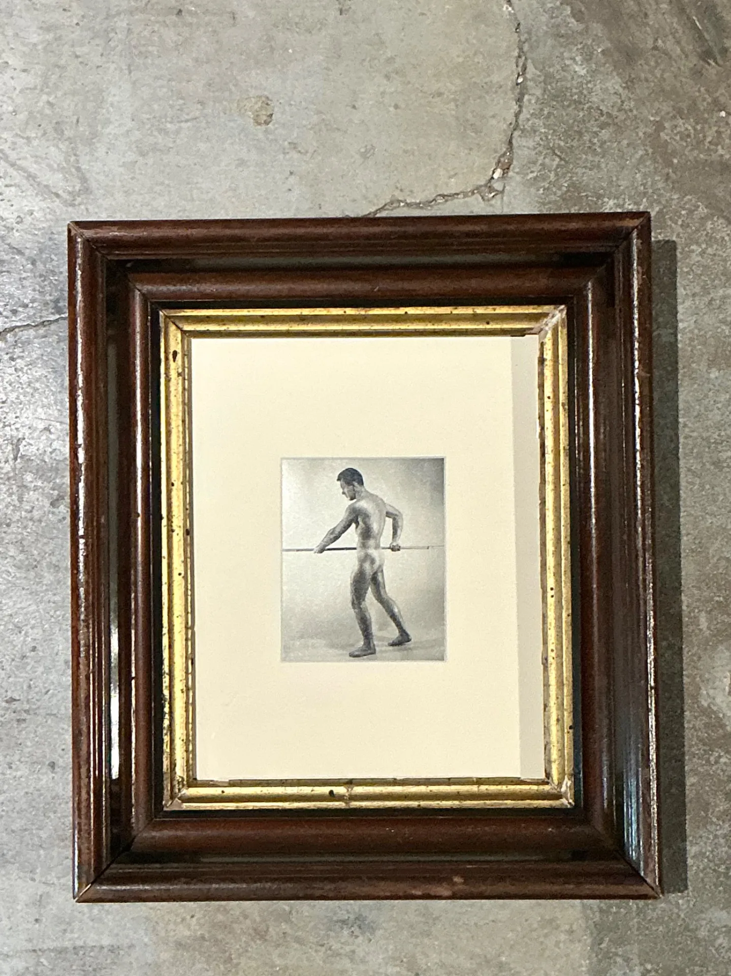 Vintage 50s Bob Mizner Original Male Portrait — additional photo 7