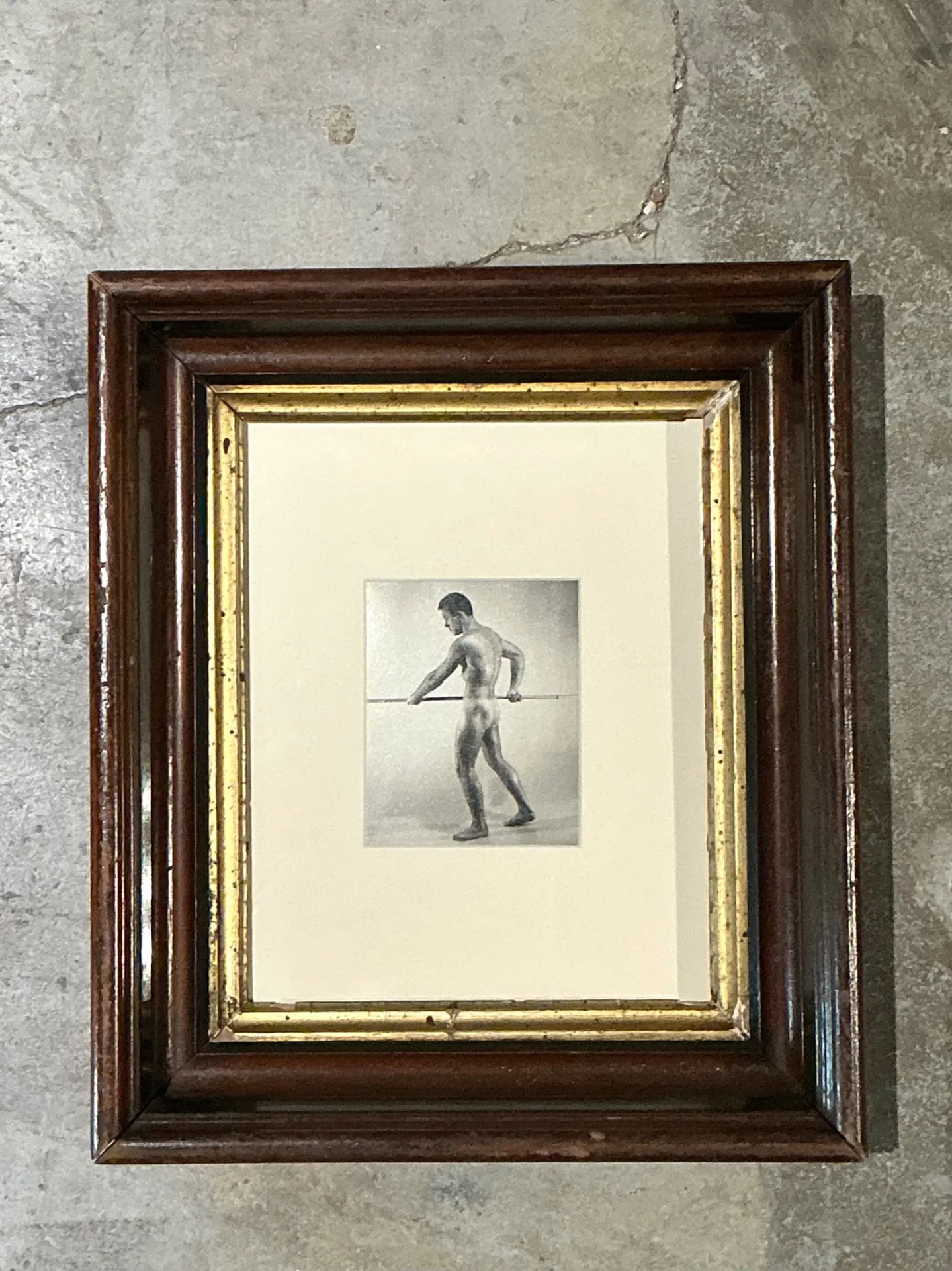Vintage 50s Bob Mizner Original Male Portrait — additional photo 8