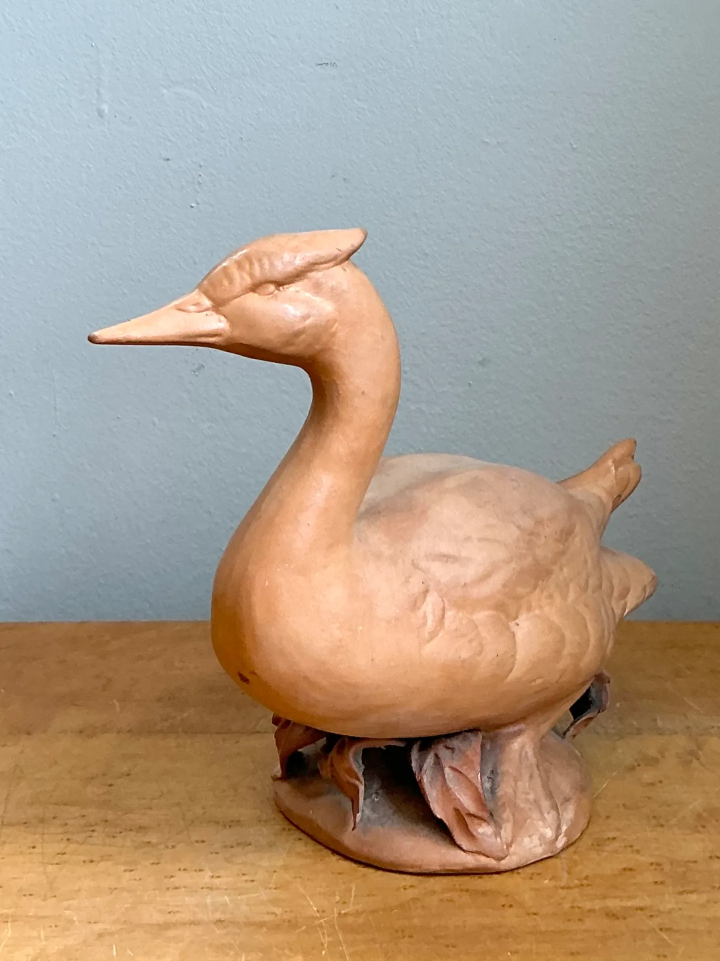 Vintage Italian Terracotta Duck — additional photo 2