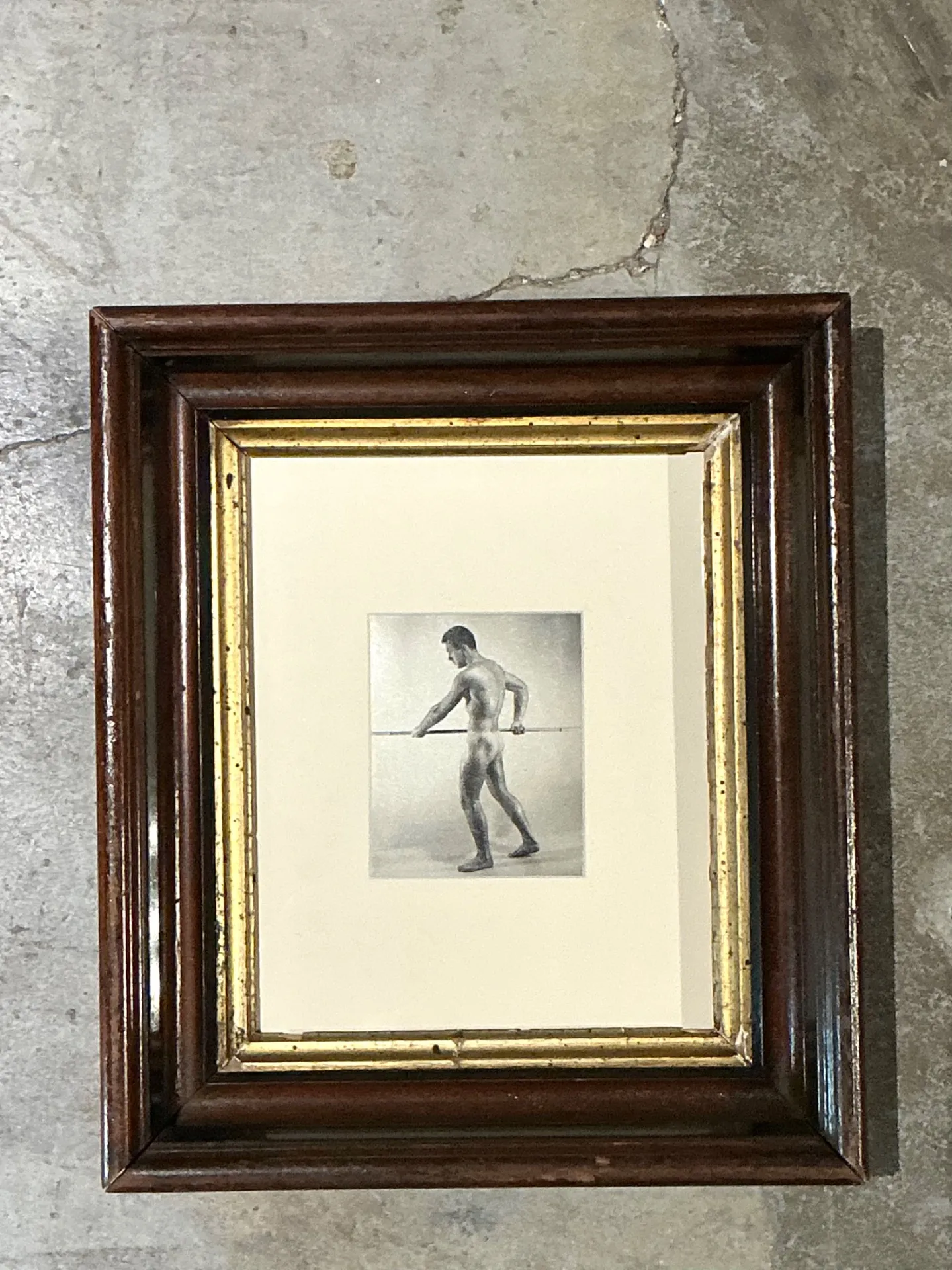 Vintage 50s Bob Mizner Original Male Portrait — additional photo 4