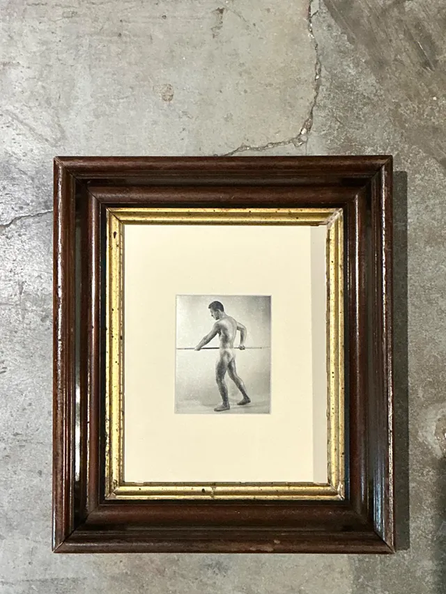 Vintage 50s Bob Mizner Original Male Portrait — additional photo 3