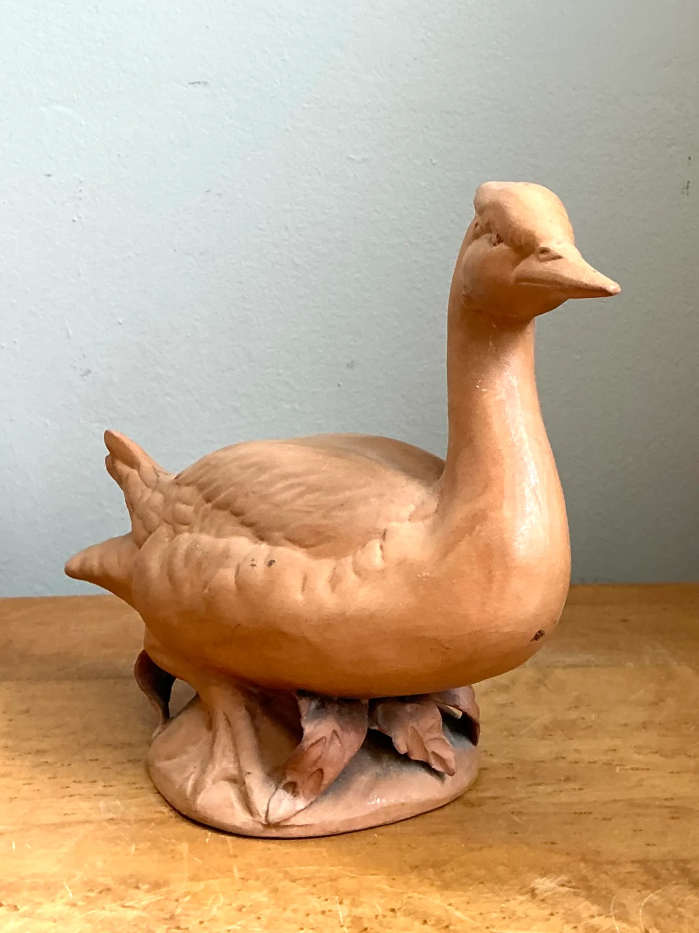 Vintage Italian Terracotta Duck — additional photo 3
