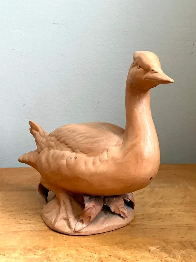 Vintage Italian Terracotta Duck — additional photo 3