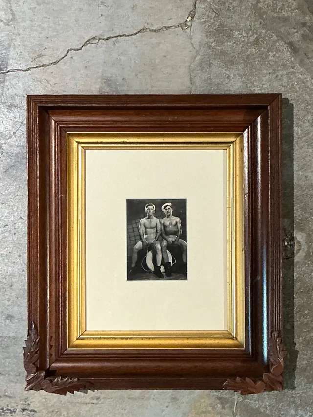 Vintage 50s Bob Mizner Original Male Figurative Photo — additional photo 4