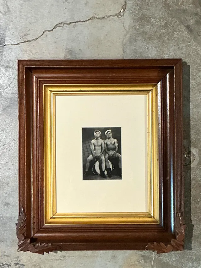 Vintage 50s Bob Mizner Original Male Figurative Photo — additional photo 2