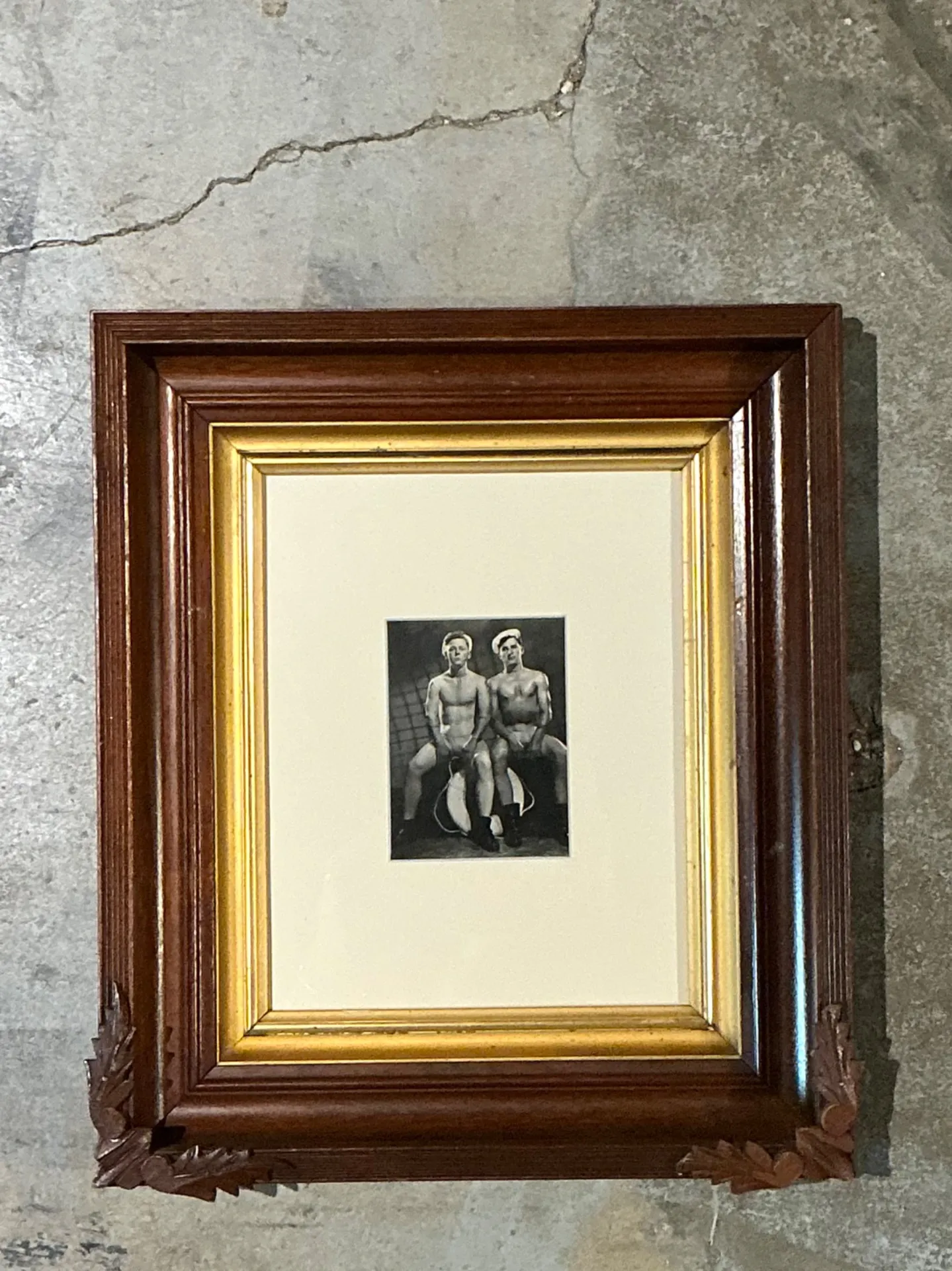 Vintage 50s Bob Mizner Original Male Figurative Photo — additional photo 1