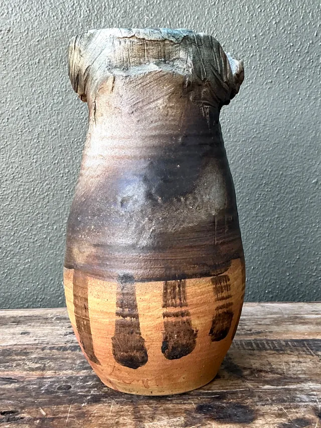 Vintage Handcrafted Studio Pottery Vase — additional photo 7