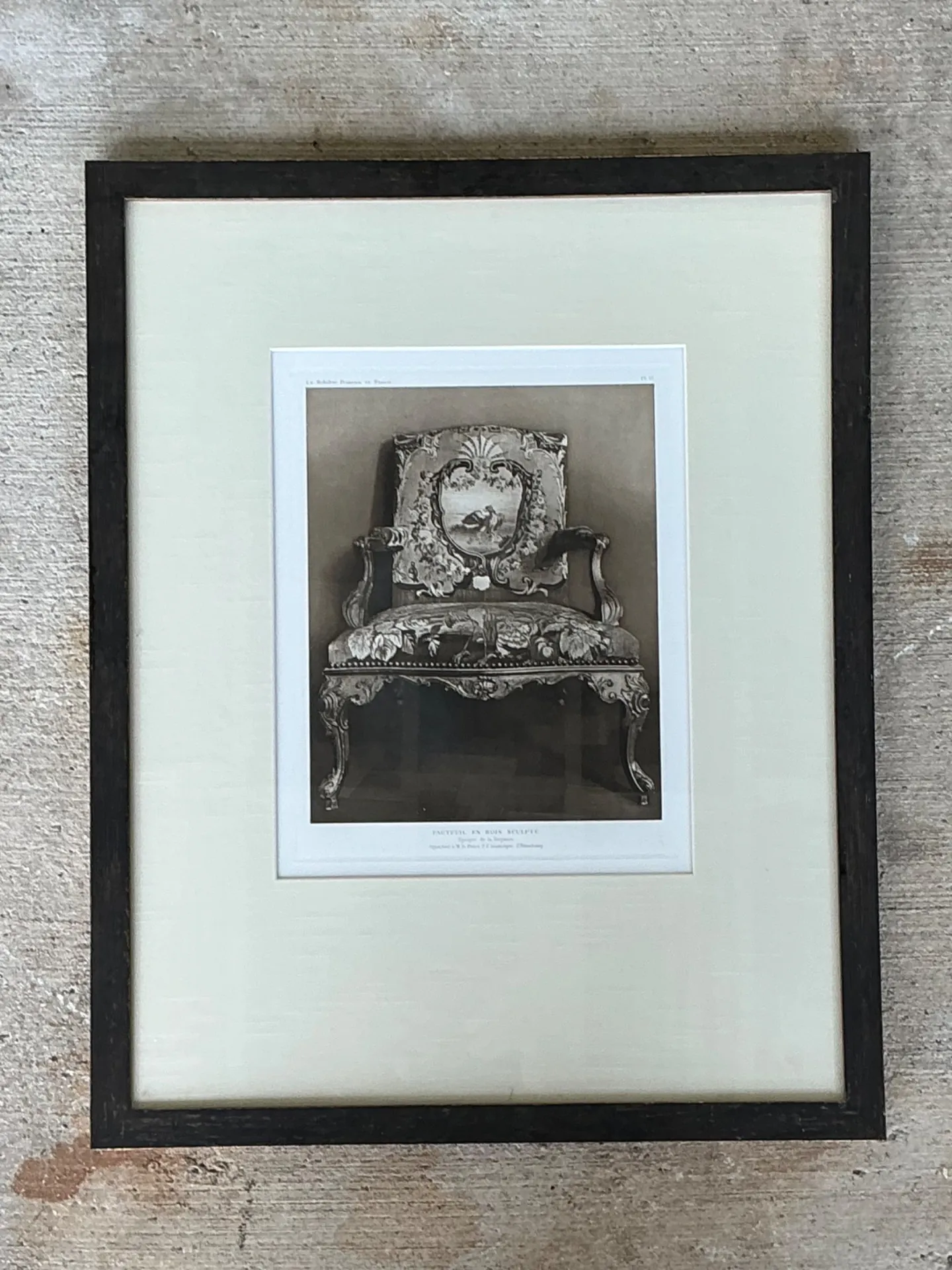 Framed Antique French Chair Print — additional photo 5