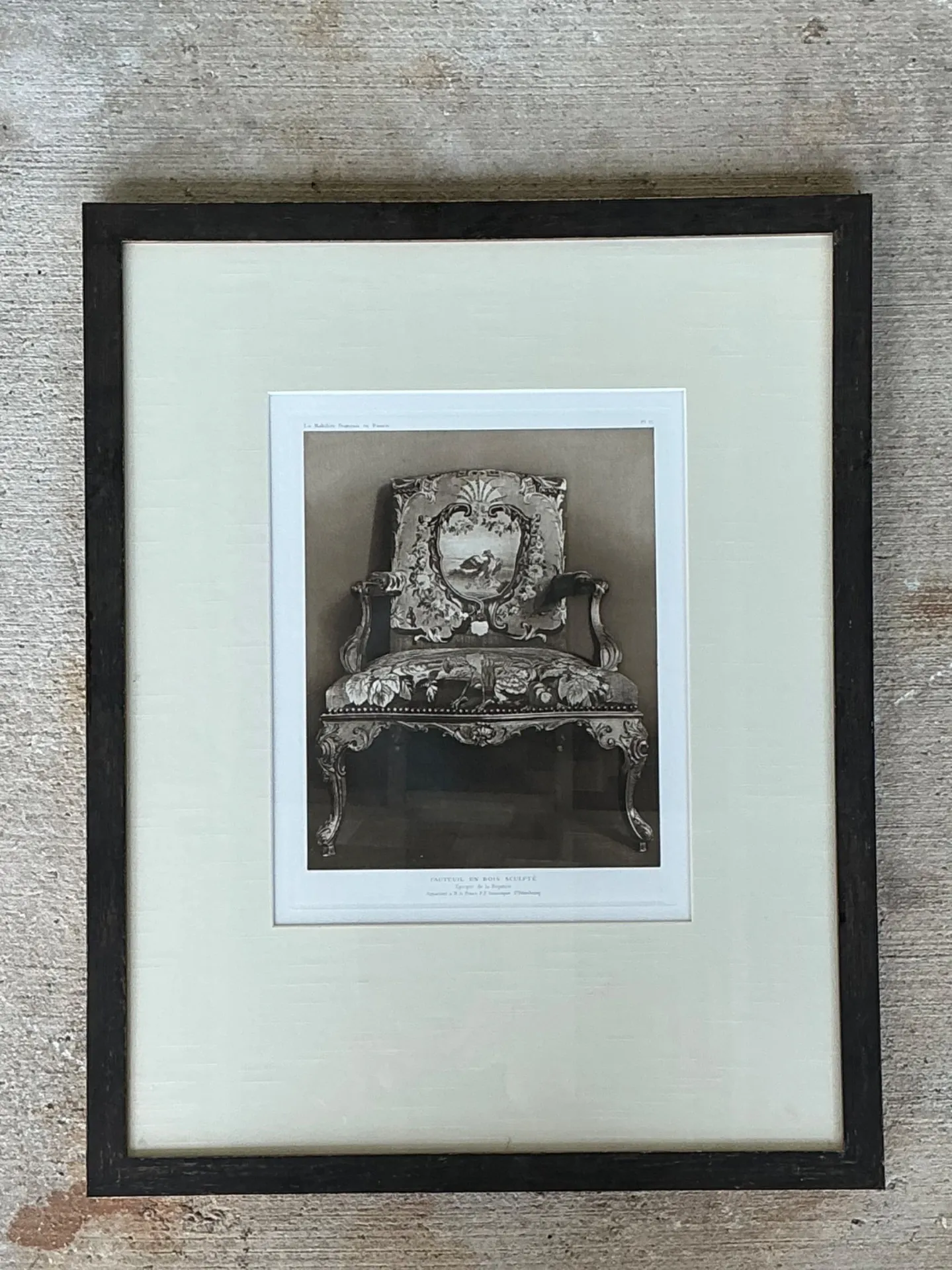 Framed Antique French Chair Print — additional photo 6