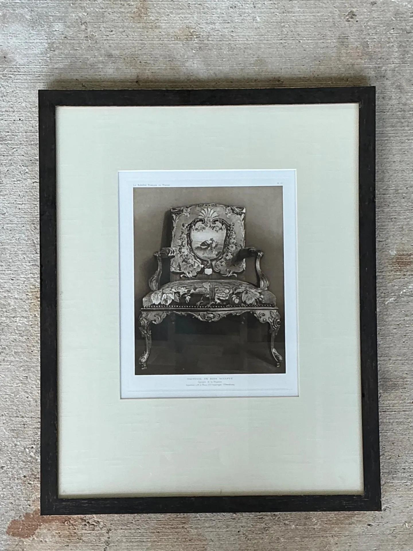 Framed Antique French Chair Print — additional photo 7
