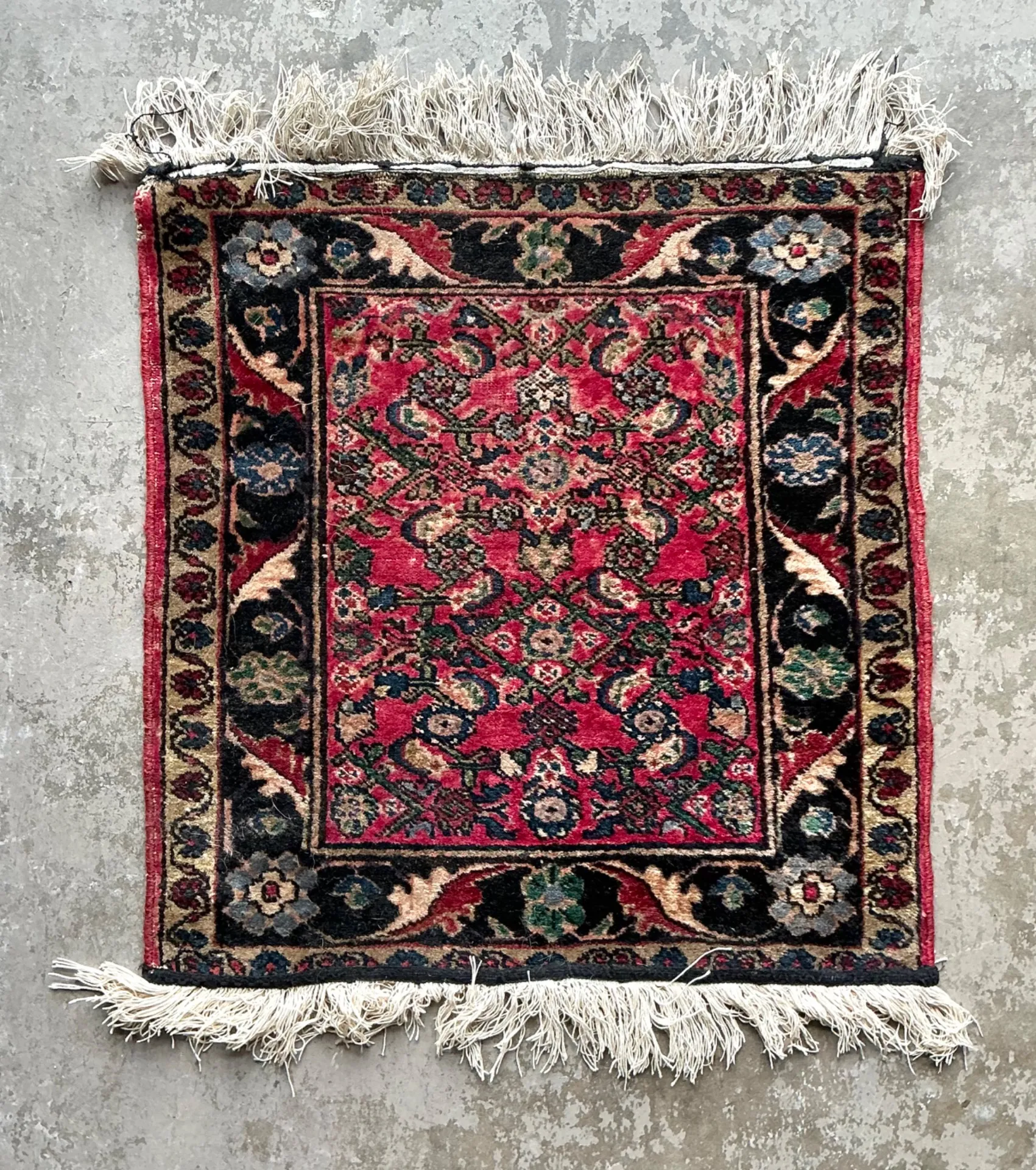 Vintage Persian Hand-Knotted Wool Rug — additional photo 4