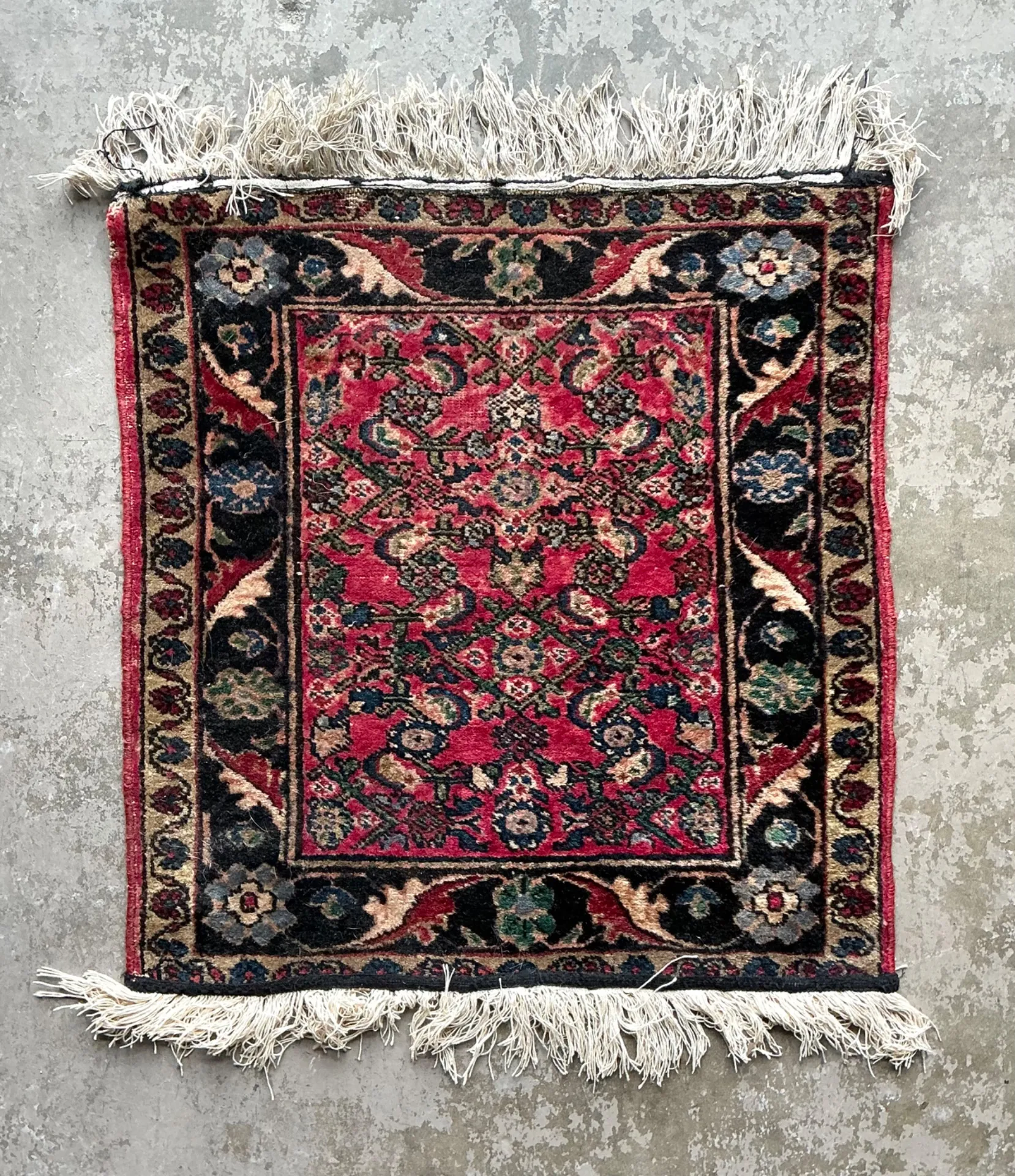 Vintage Persian Hand-Knotted Wool Rug — additional photo 8