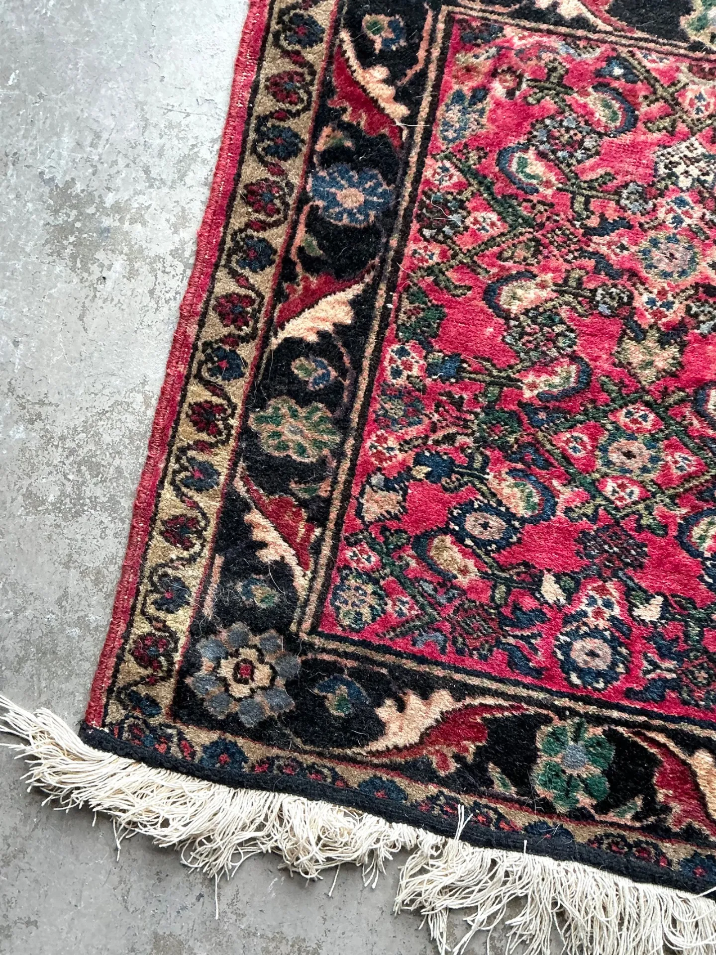 Vintage Persian Hand-Knotted Wool Rug — additional photo 3