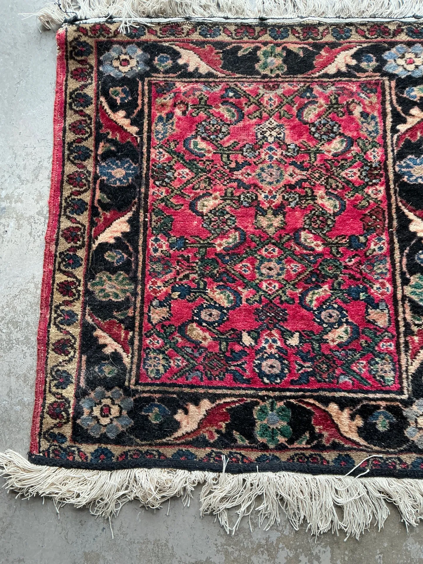 Vintage Persian Hand-Knotted Wool Rug — additional photo 5