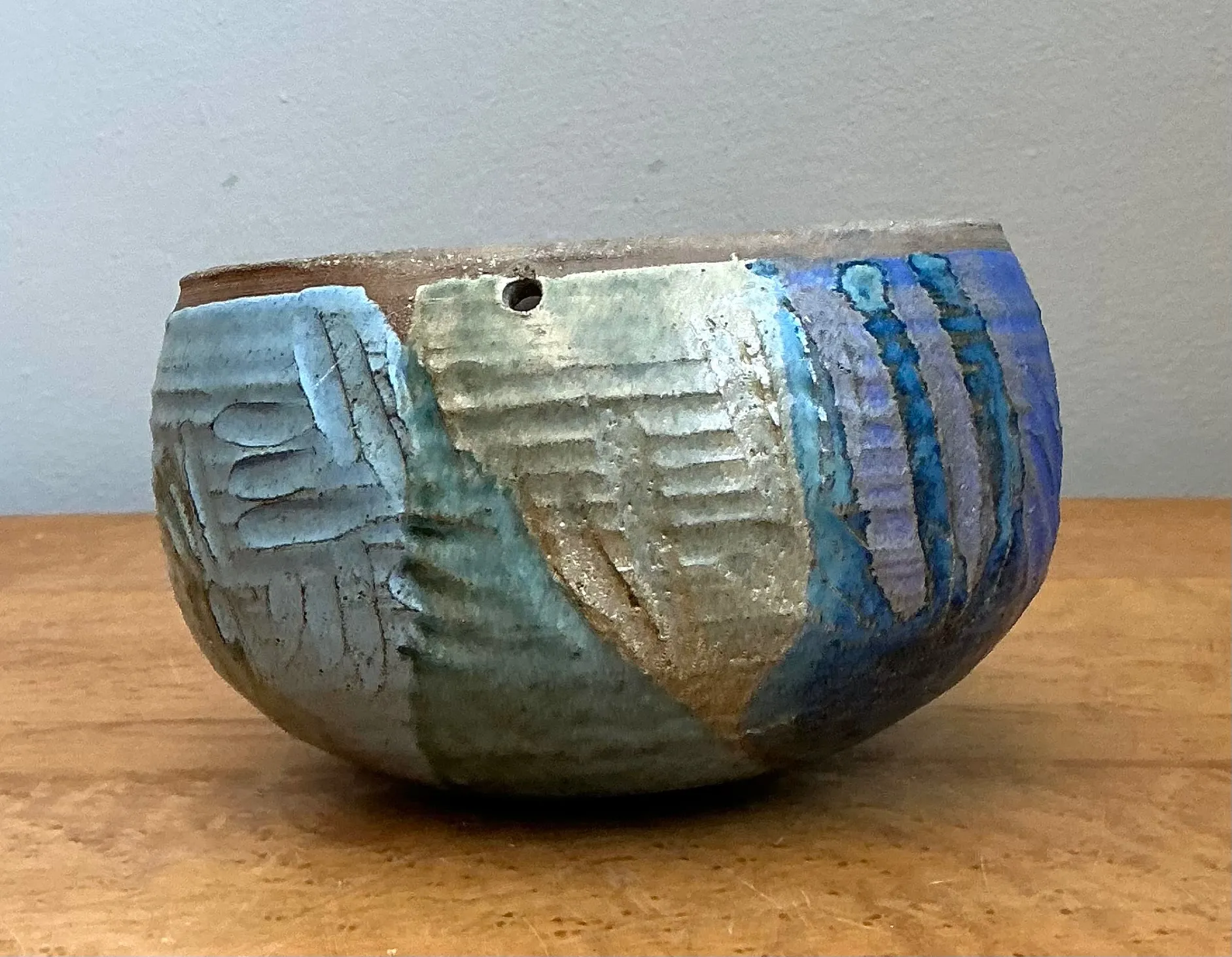 Vintage Handcrafted Studio Pottery Bowl — additional photo 1