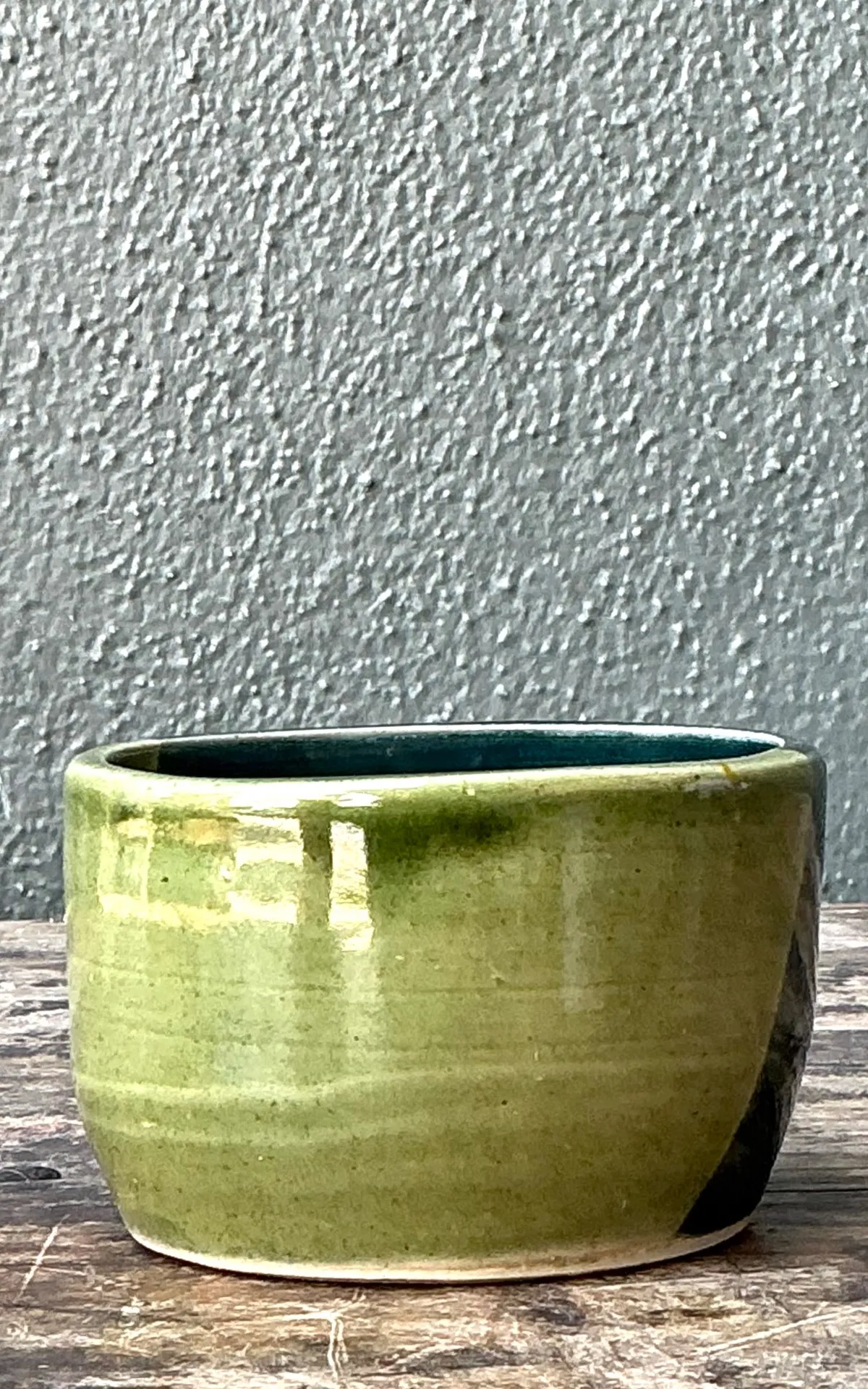 Vintage Original Studio Pottery Bowl - Back view