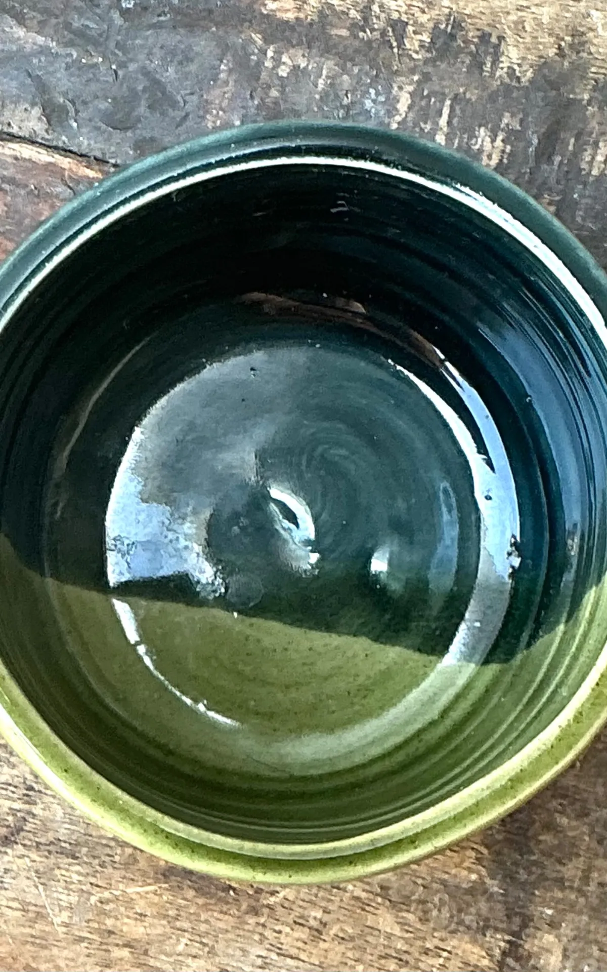 Vintage Original Studio Pottery Bowl - Close-up view