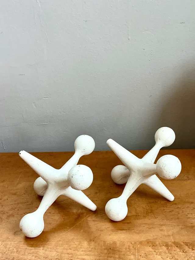 Vintage Metal Decorative Jacks - Set Of 2 — additional photo 6