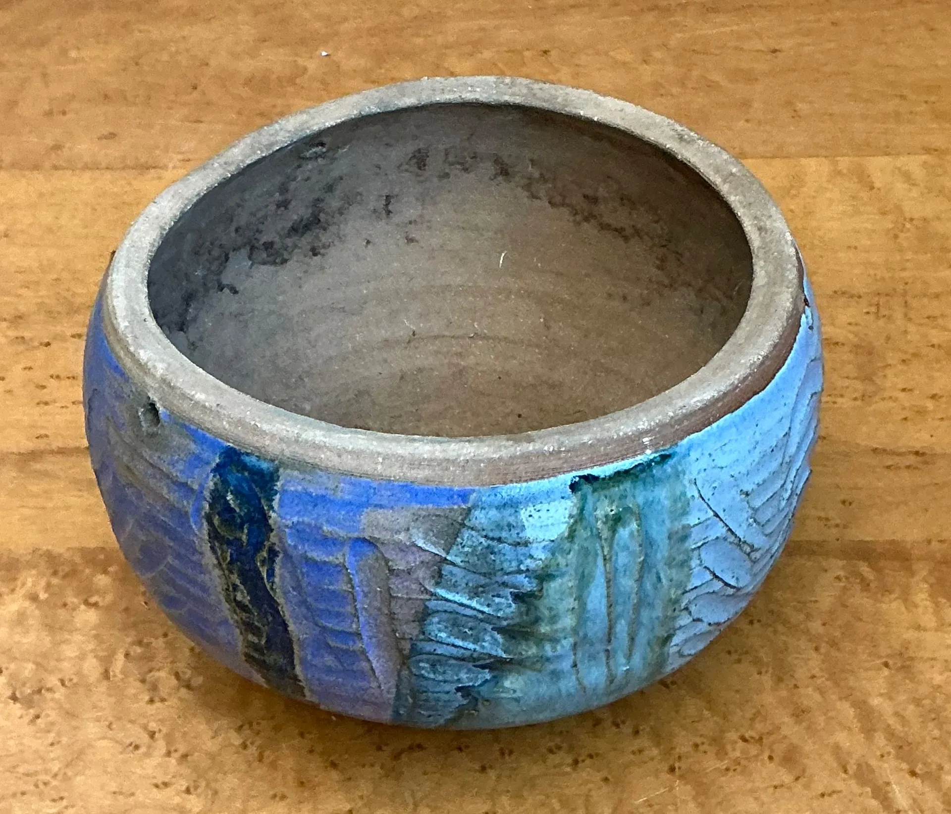 Vintage Handcrafted Studio Pottery Bowl — additional photo 4