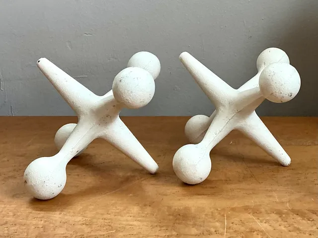 Vintage Metal Decorative Jacks - Set Of 2 — additional photo 1