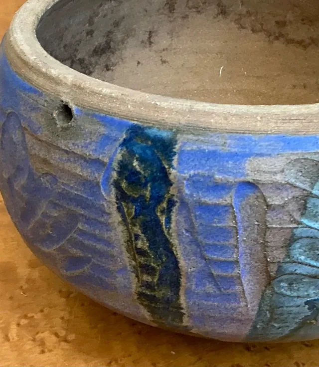 Vintage Handcrafted Studio Pottery Bowl — additional photo 6