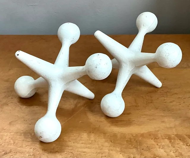 Vintage Metal Decorative Jacks - Set Of 2 — additional photo 4