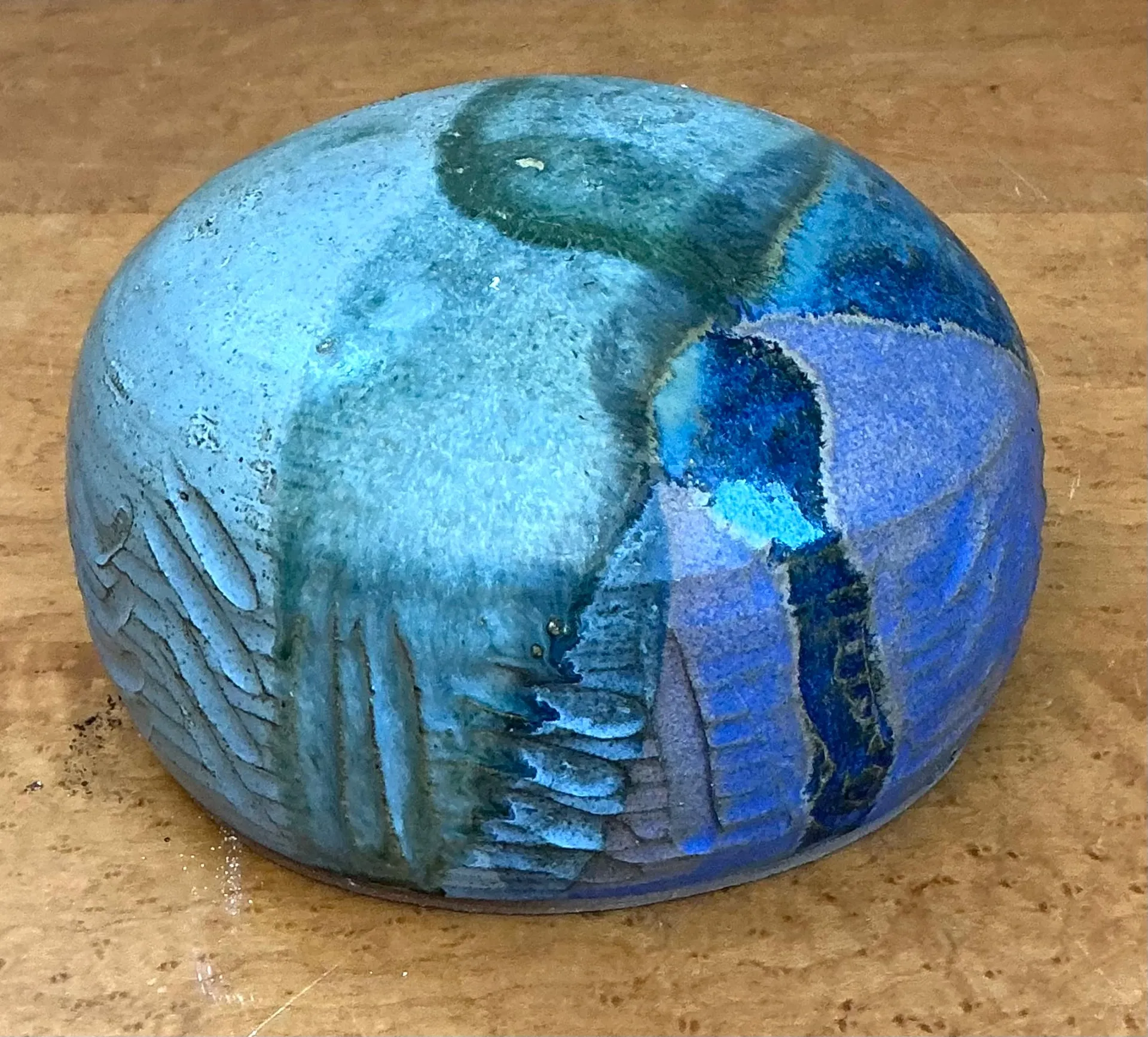 Vintage Handcrafted Studio Pottery Bowl — additional photo 8
