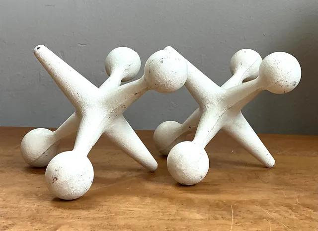 Vintage Metal Decorative Jacks - Set Of 2 — additional photo 2