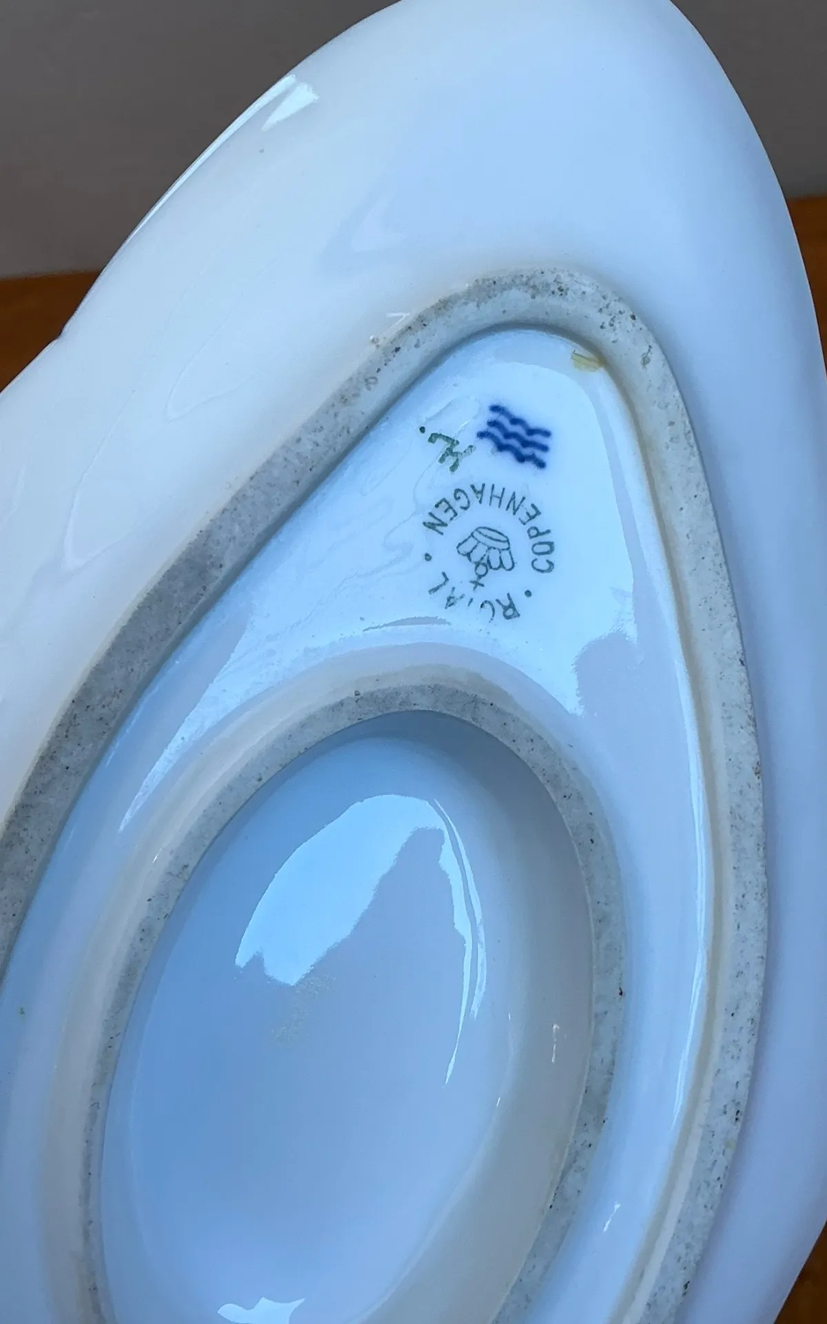 Vintage Royal Copenhagen Ichthyological Porcelain Gravy Bowl