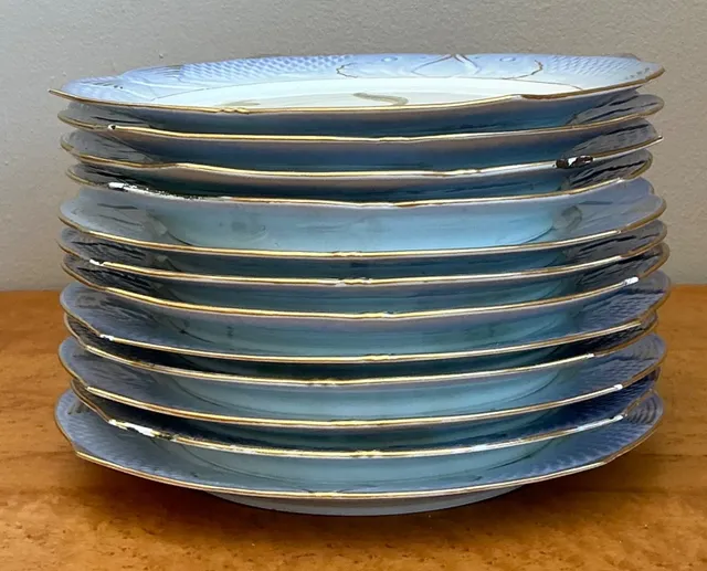 Vintage Royal Copenhagen Ichthyological Porcelain Plates - Set of 12 — additional photo 6