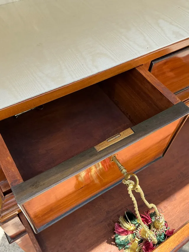 Vintage Mahogany Glass Display Cabinet — additional photo 8