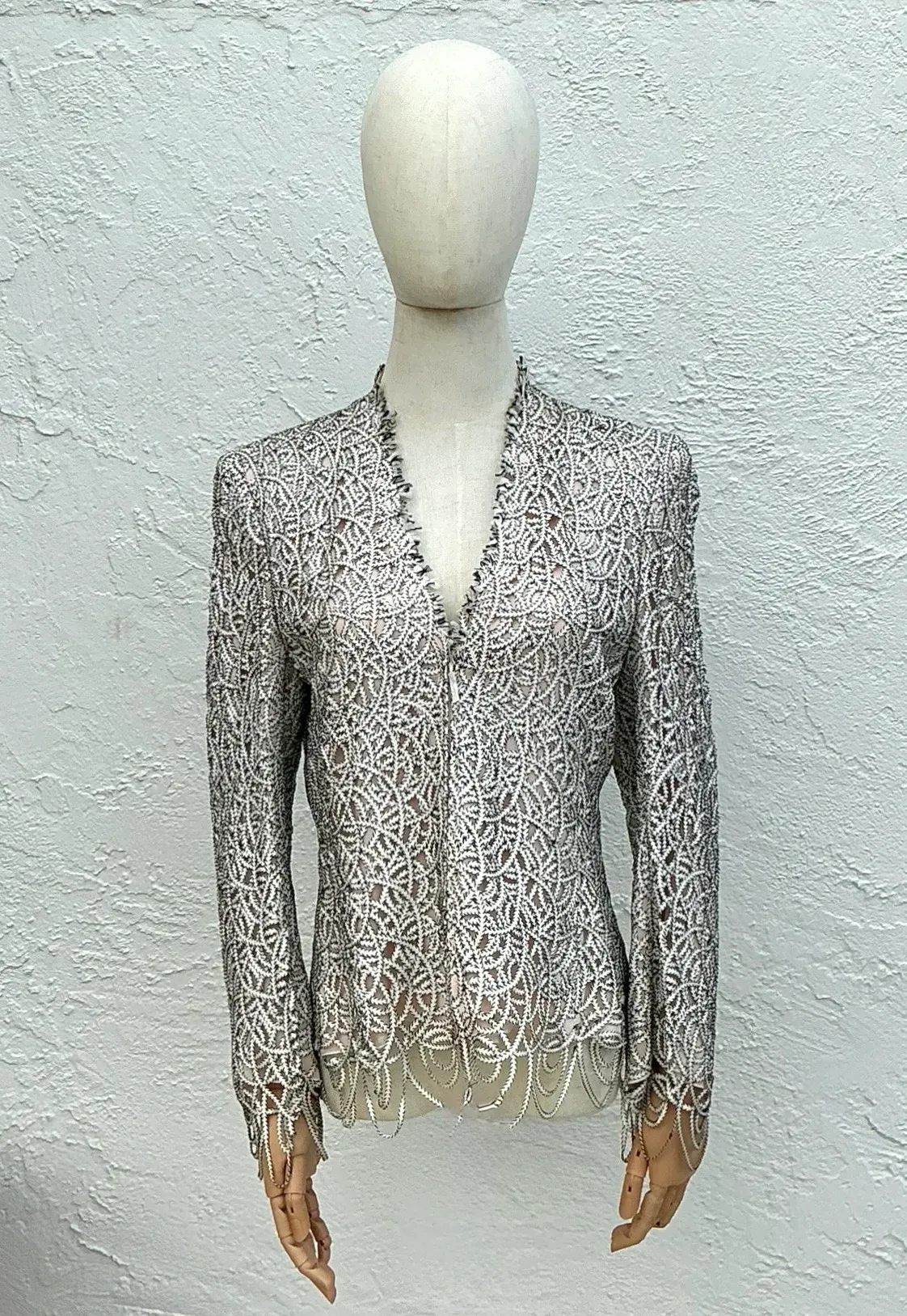 Vintage Akris Textured Woven Jacket — additional photo 1
