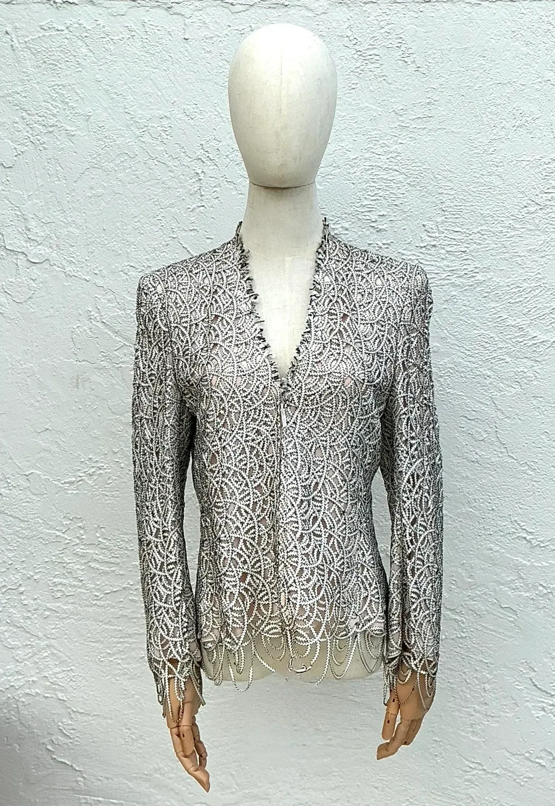 Vintage Akris Textured Woven Jacket — additional photo 4