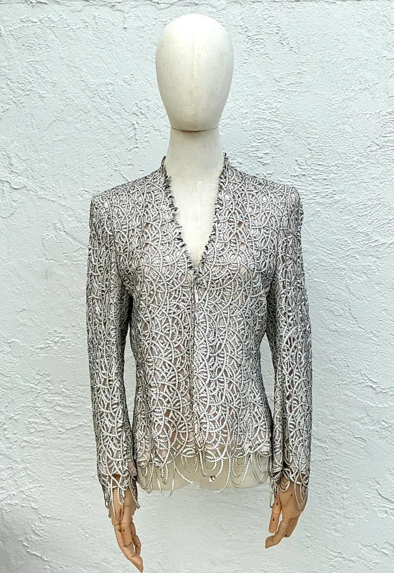 Vintage Akris Textured Woven Jacket — additional photo 5