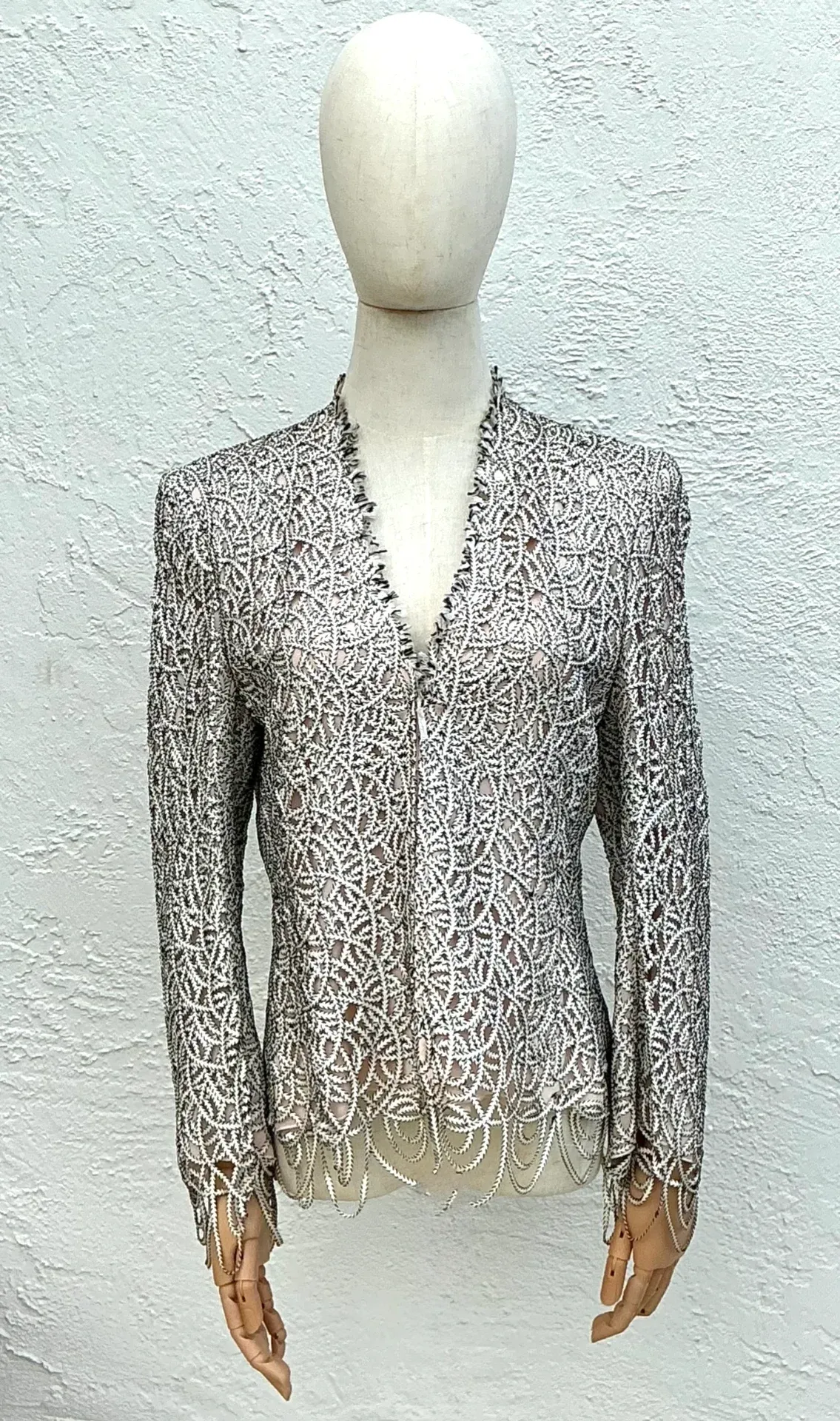 Vintage Akris Textured Woven Jacket — additional photo 6