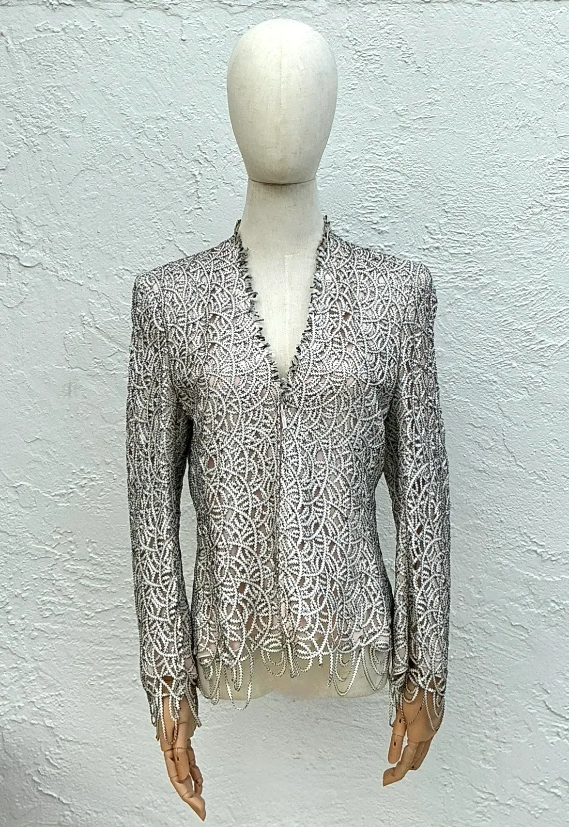 Vintage Akris Textured Woven Jacket — additional photo 7