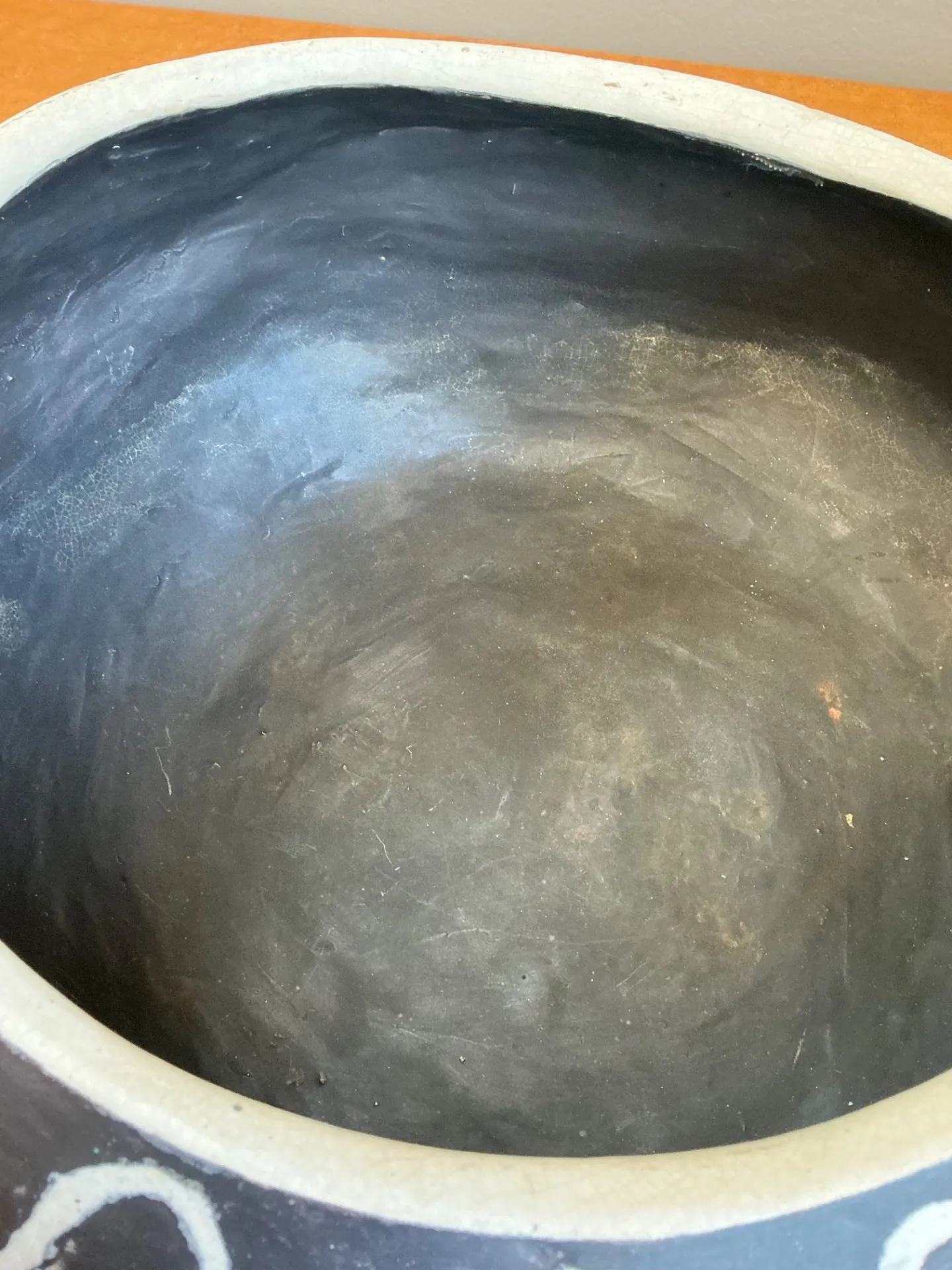 Vintage Hand Painted Ceramic Bowl — additional photo 8