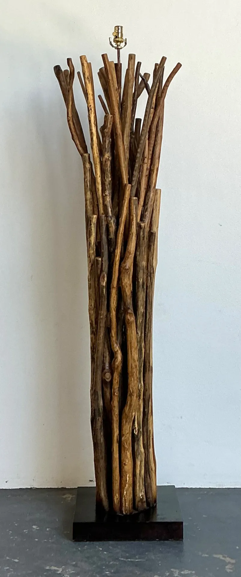 Vintage Palecek Natural Branch Floor Lamp — additional photo 5