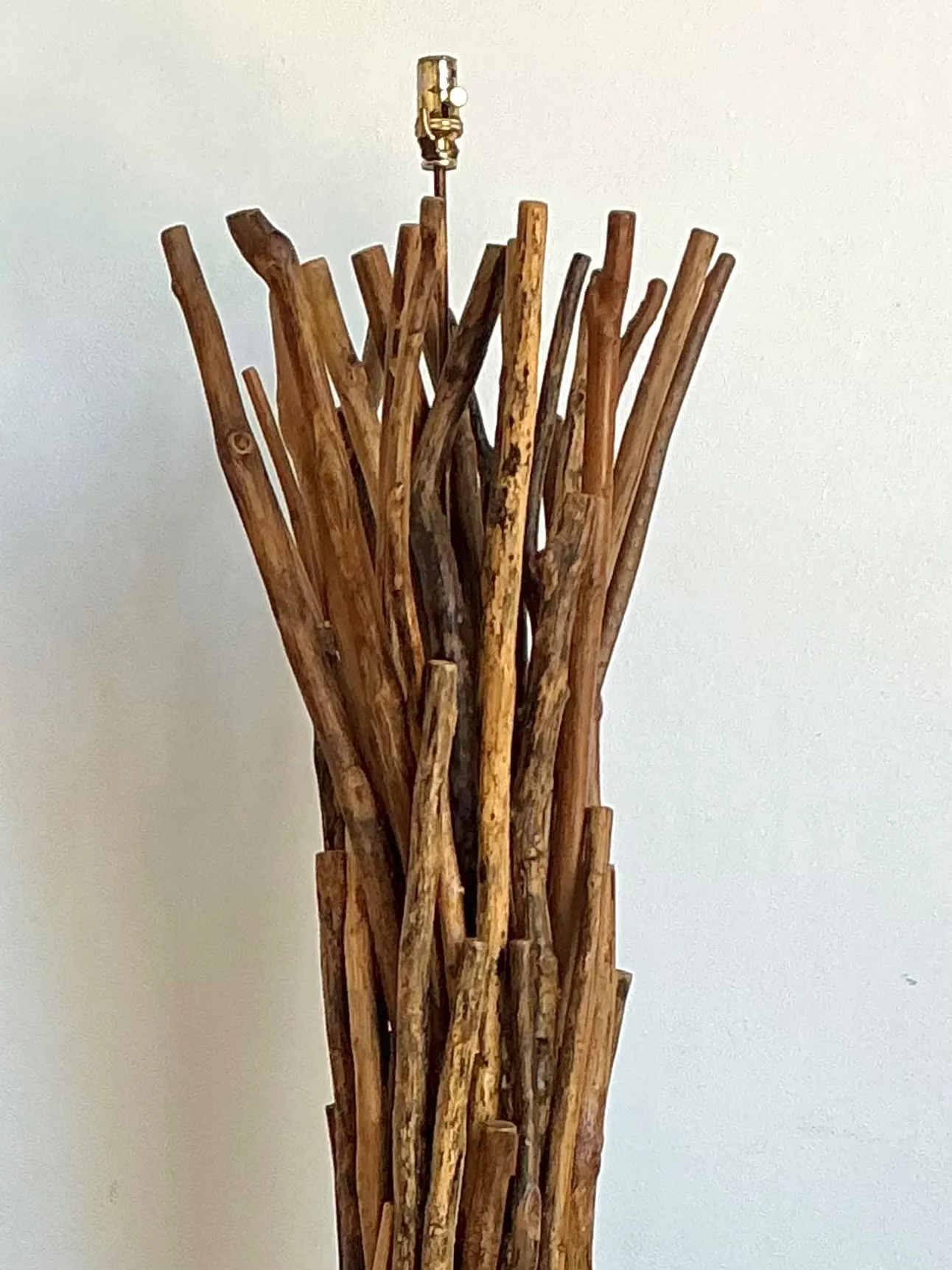 Vintage Palecek Natural Branch Floor Lamp — additional photo 4