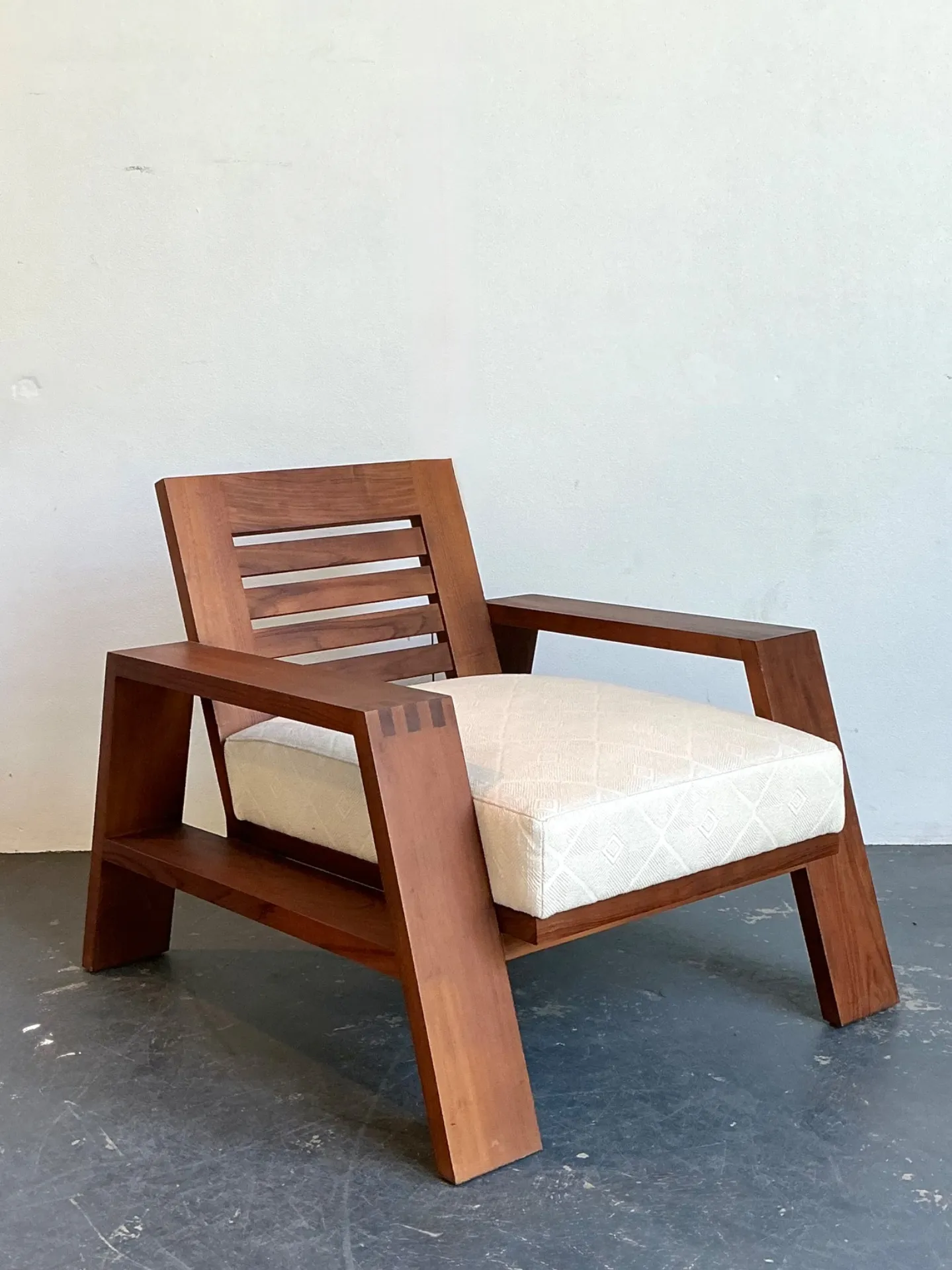 Vintage Ralph Lauren “Modern Desert” Wood Club Chair — additional photo 3
