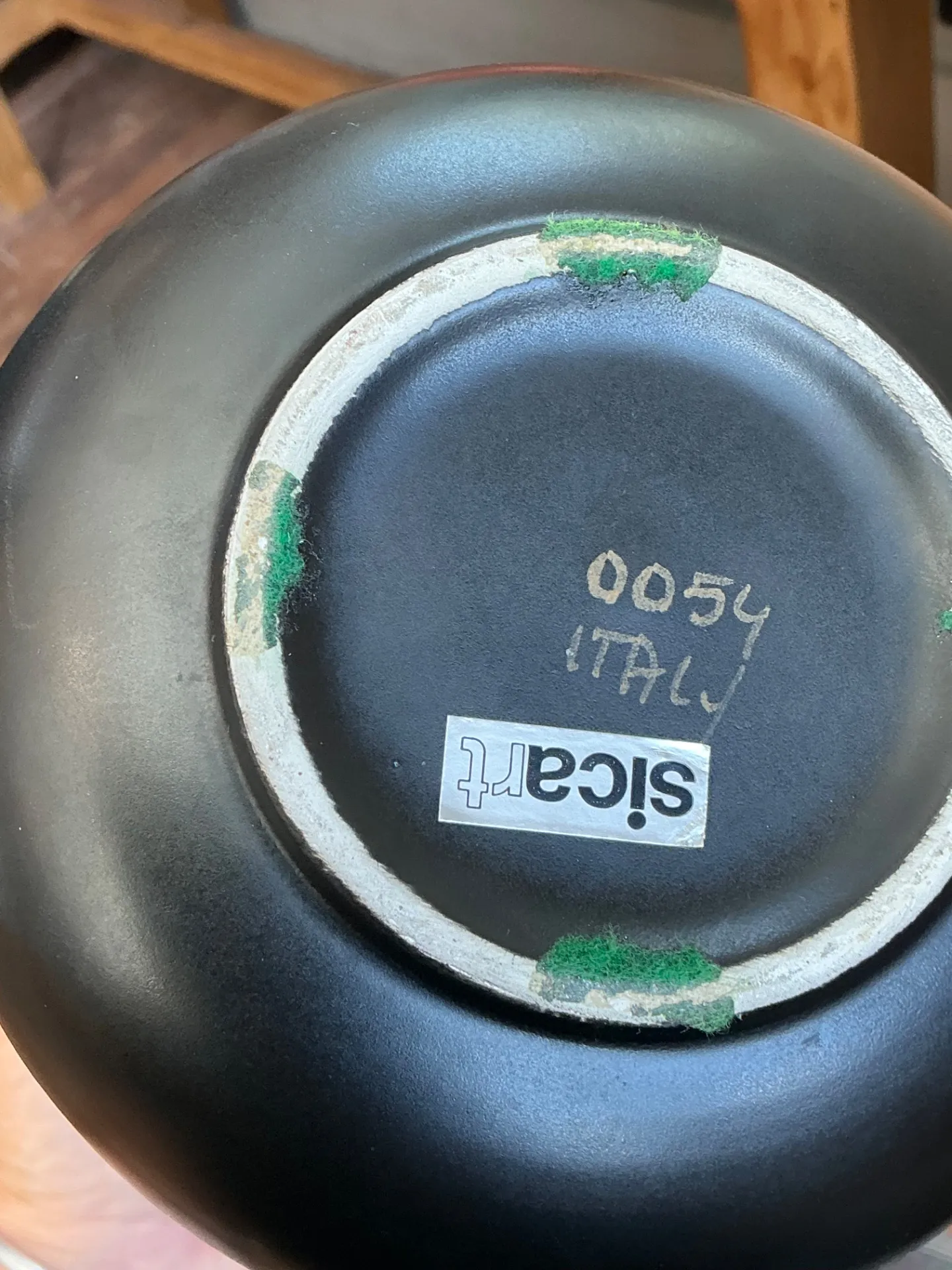 Vintage Italian Matte Glaze Vase — additional photo 3