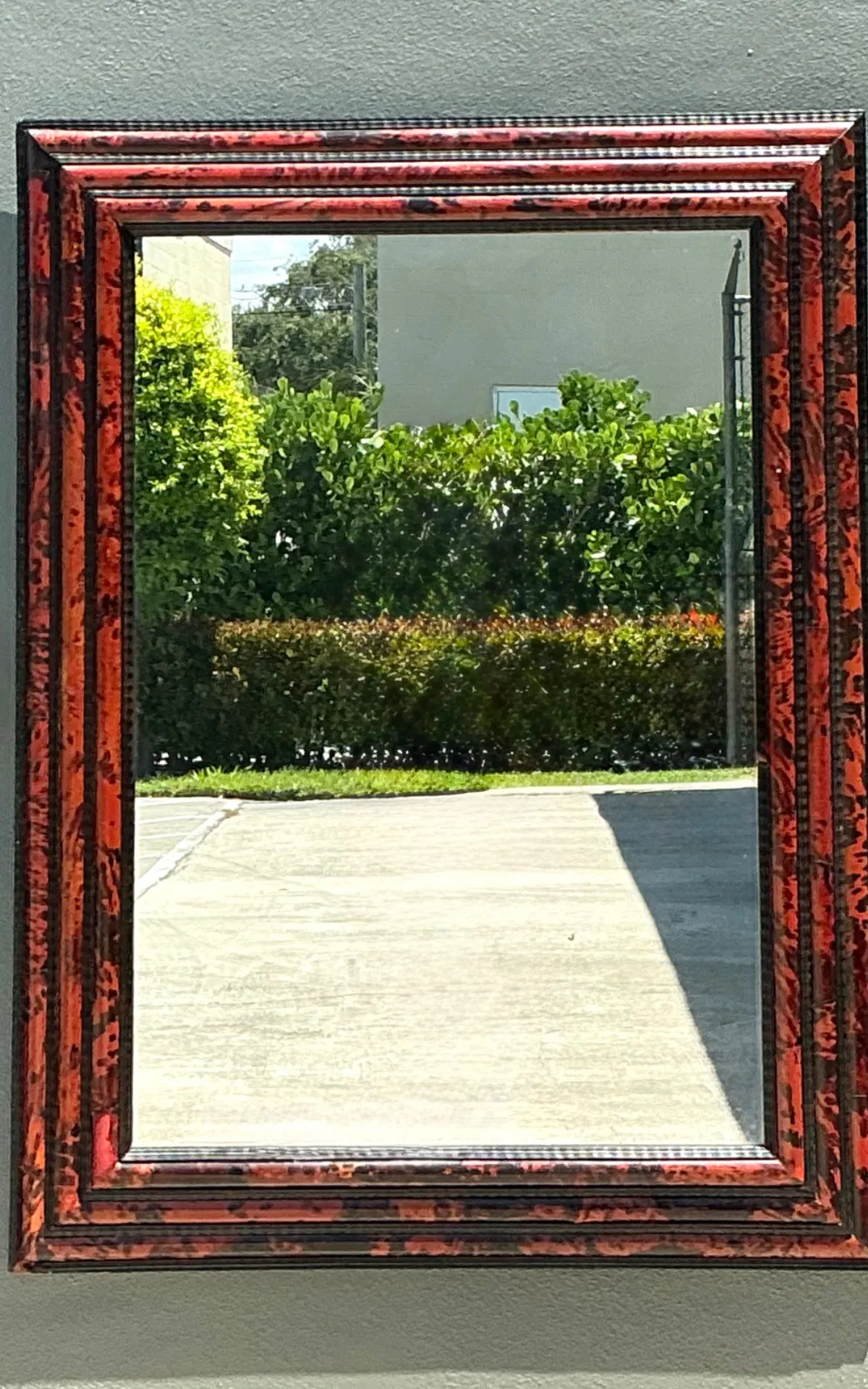 Vintage 19th Century Tortoiseshell And Ebonized Fruitwood Stacked Mirror — additional photo 3