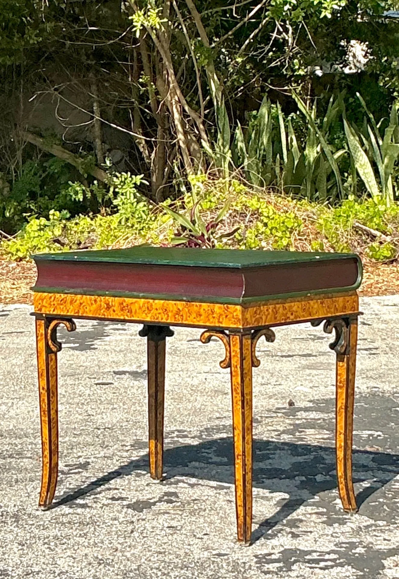 Vintage Regency Giant Book Side Table — additional photo 8