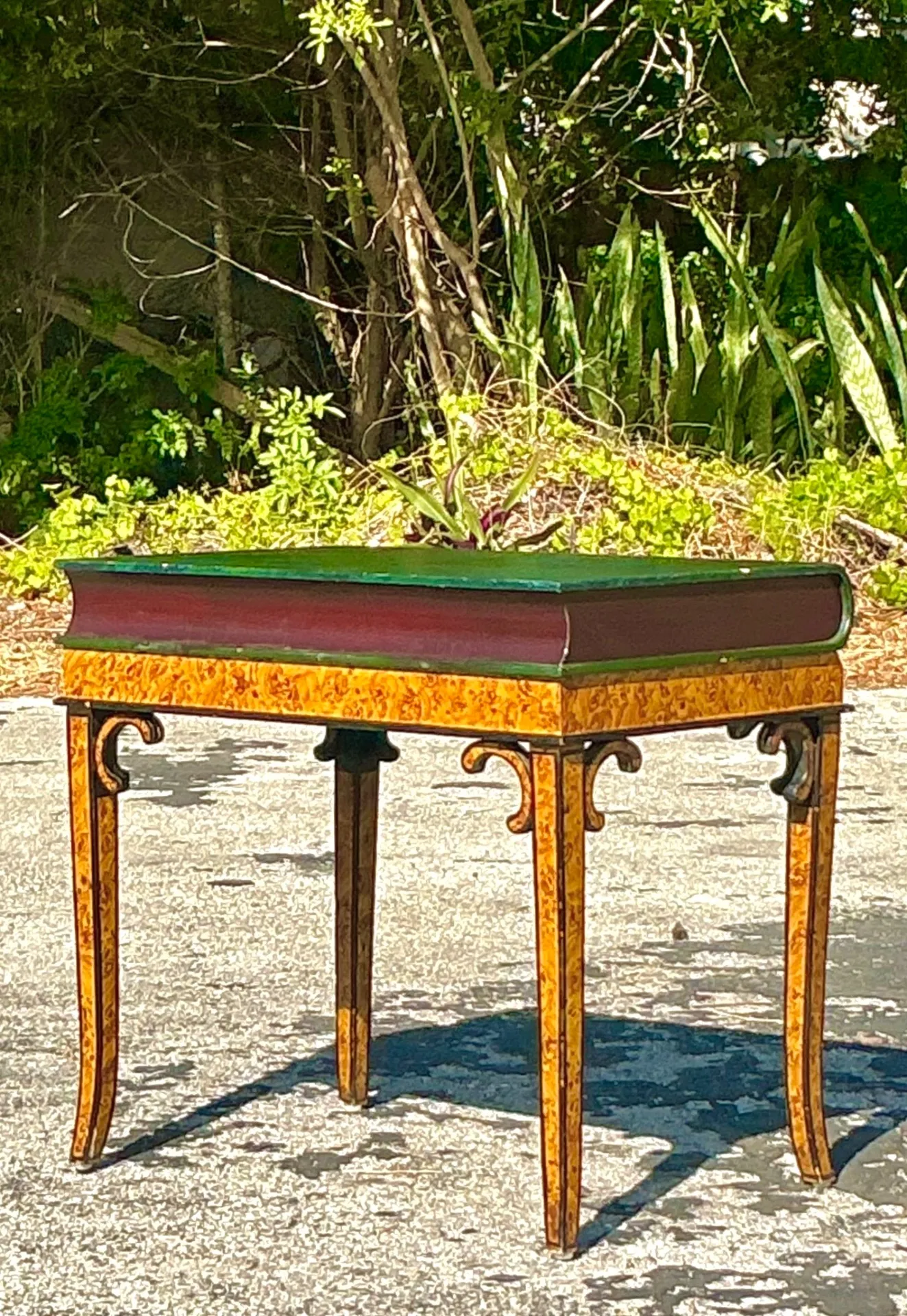 Vintage Regency Giant Book Side Table — additional photo 7