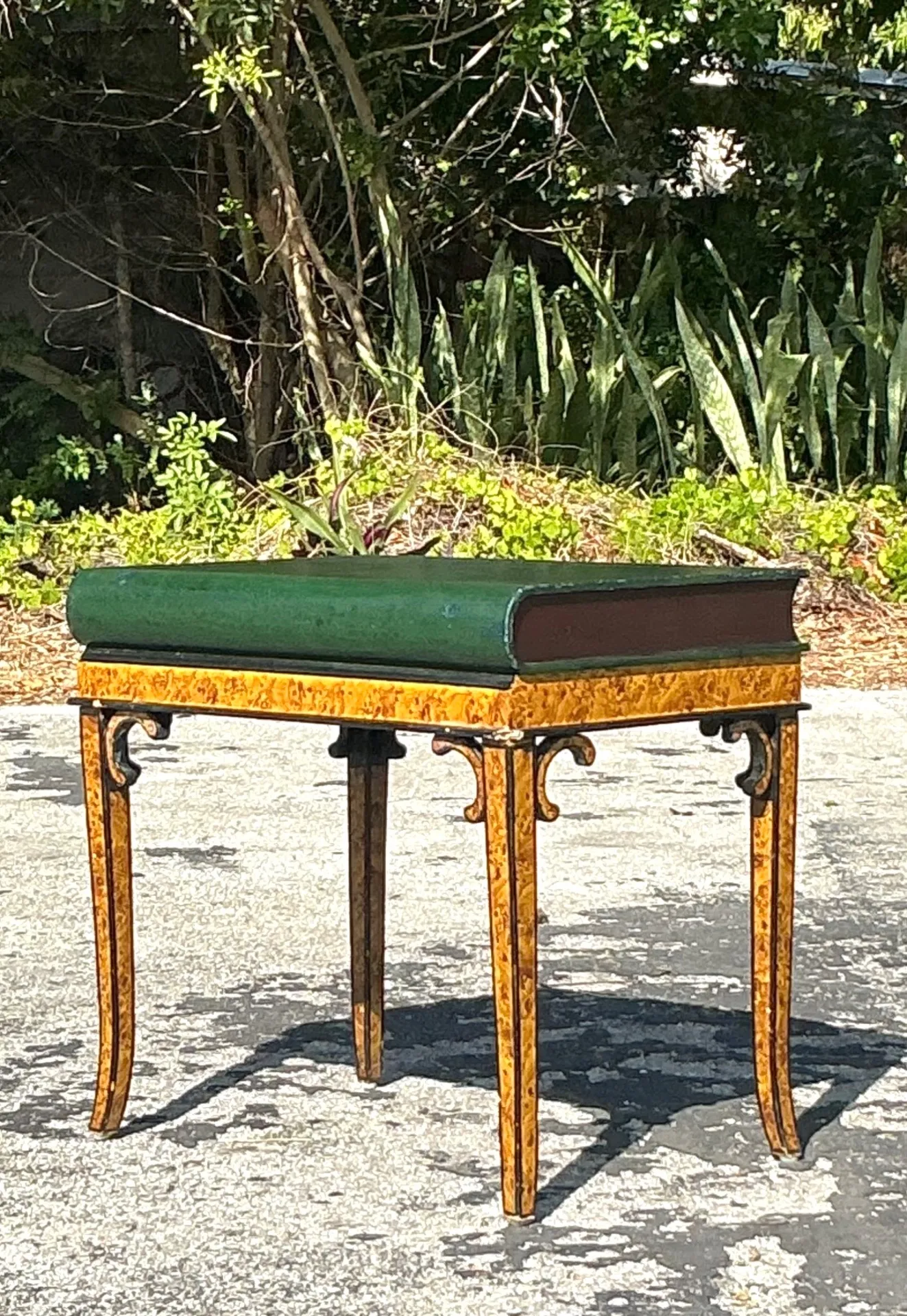 Vintage Regency Giant Book Side Table — additional photo 4