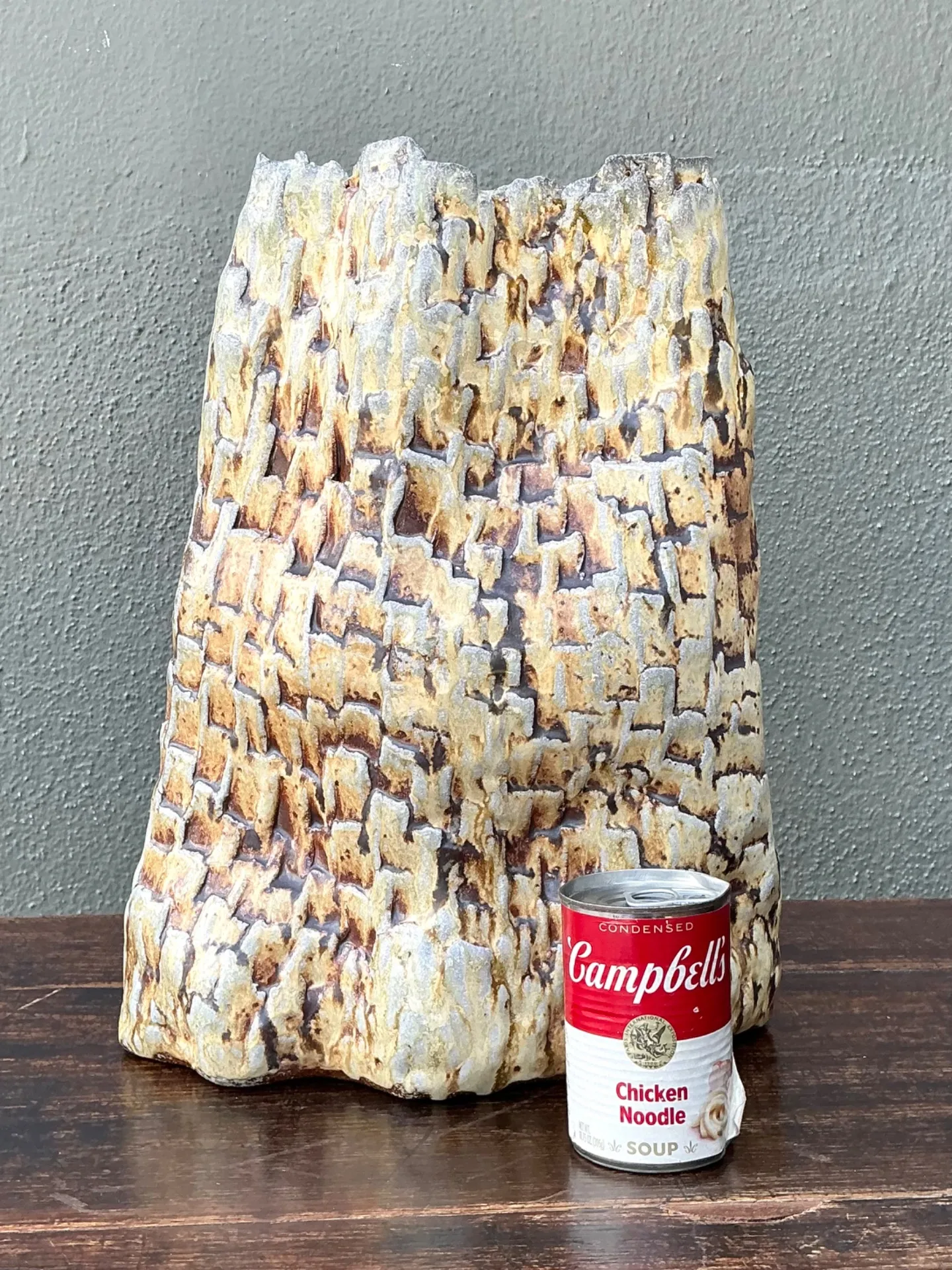 Handcrafted Textured Ceramic Vase — additional photo 7