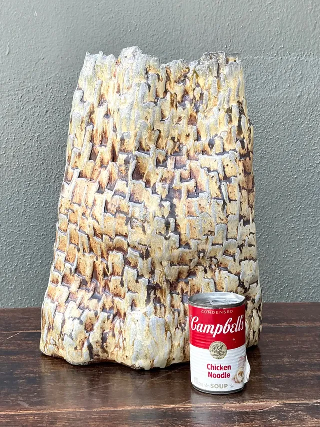 Handcrafted Textured Ceramic Vase — additional photo 7